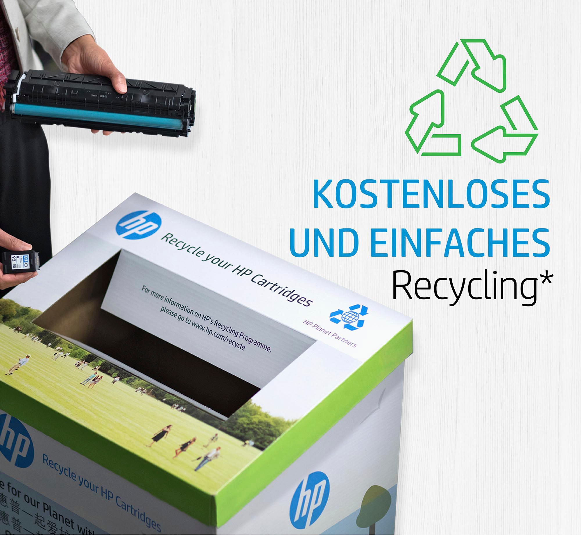 HP Tintenpatrone »117A original Toner«, (Packung, 1 St.), original LaserJet Toner Kartusche 117 schwarz