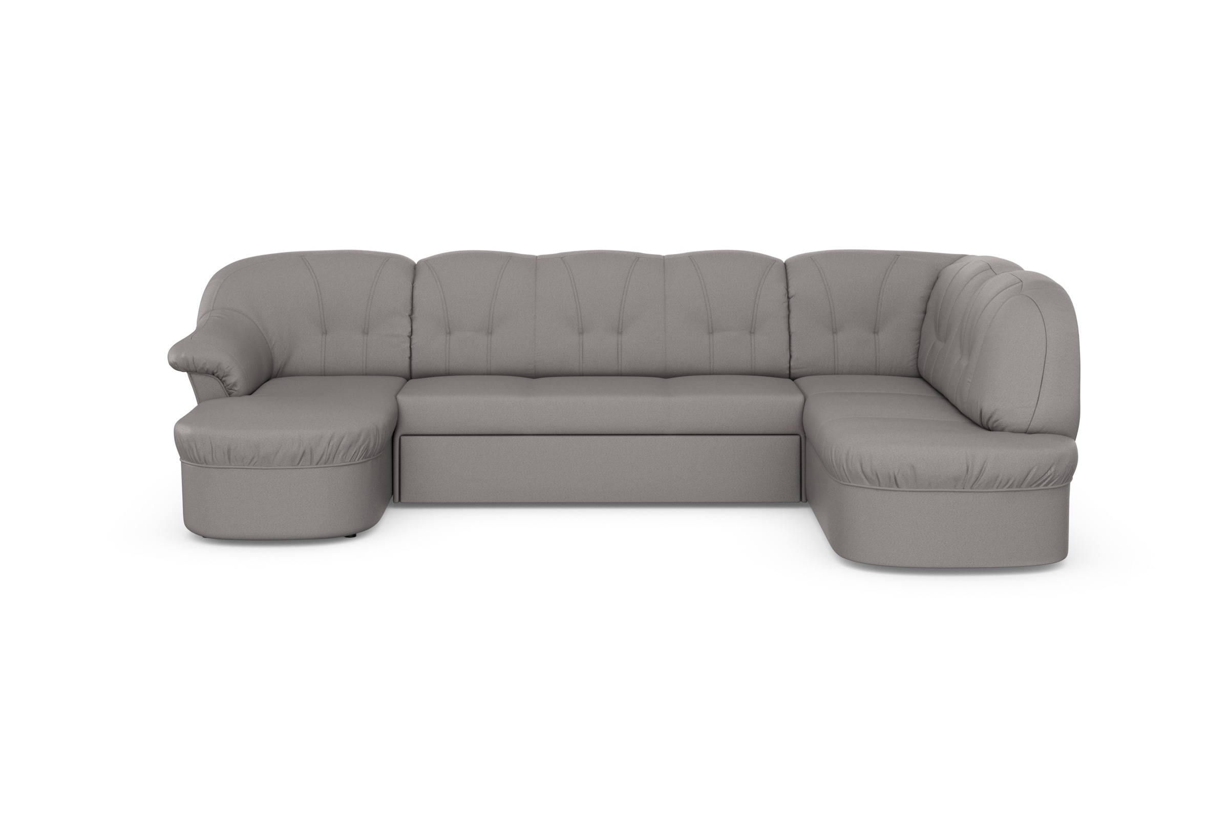 DOMO collection Wohnlandschaft "Pegnitz, zeitlos&modern, elegante Rückenste günstig online kaufen