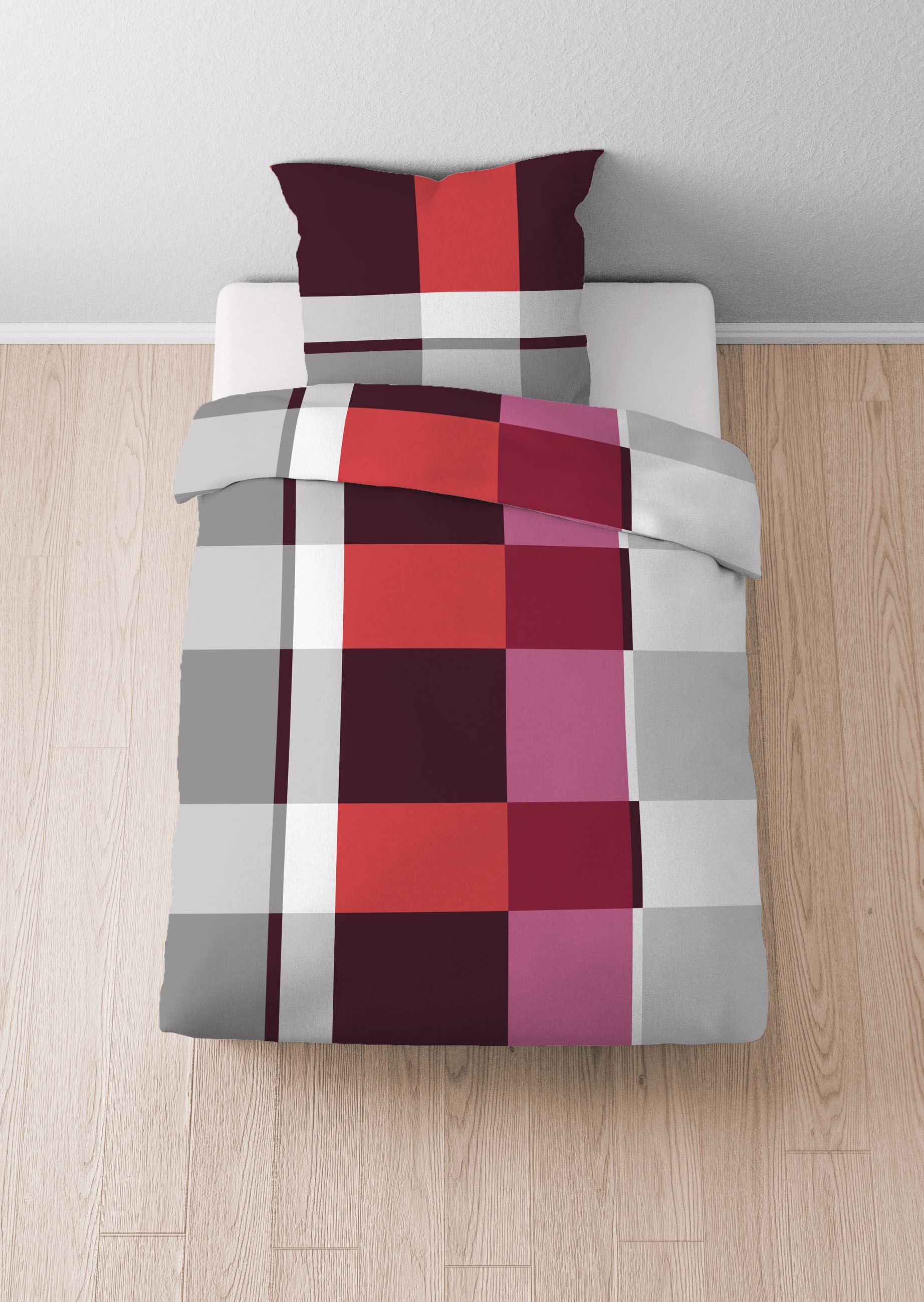 Castell - Markenbettwäsche Bettwäsche "0260319" 2 Stk. tlg. absolut bügelfr günstig online kaufen