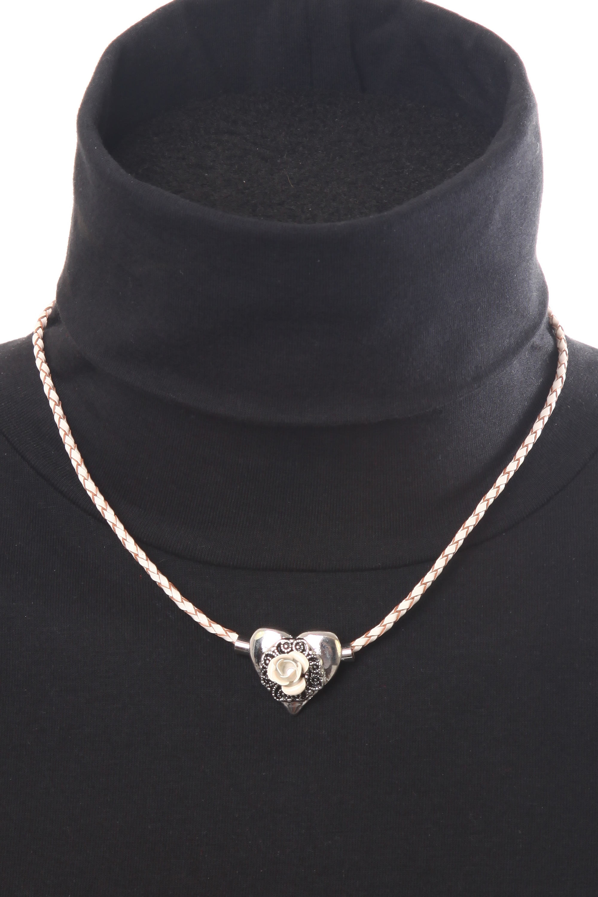 Allgäu Rebell Kette mit Anhänger »Maja«, mit kleinen Metallherz