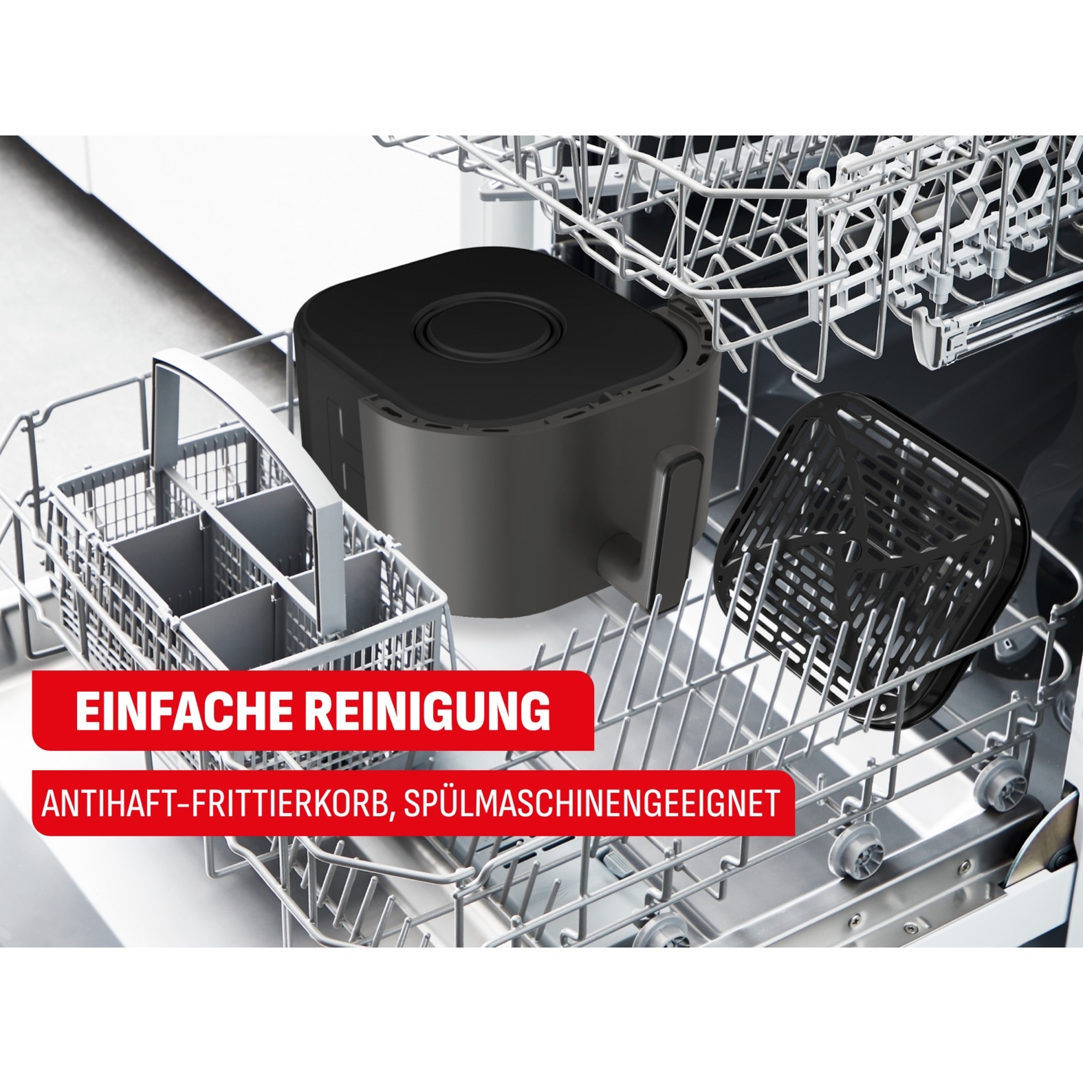 Tefal »Easy Fry Infrared, ideal für 6-8 Personen, Infrarot-Technologie« 2020 W 8 Programme, Sichtfenster, doppelte Heizelemente, EY832H