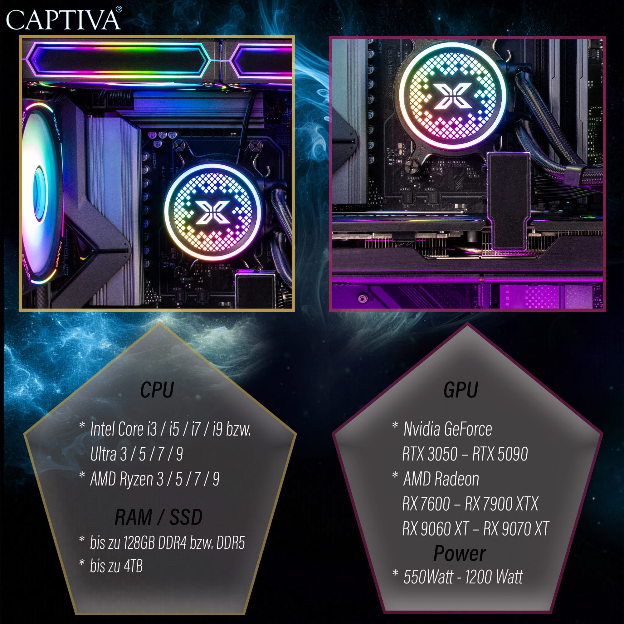 CAPTIVA Gaming-PC »Advanced Gaming I95-470«
