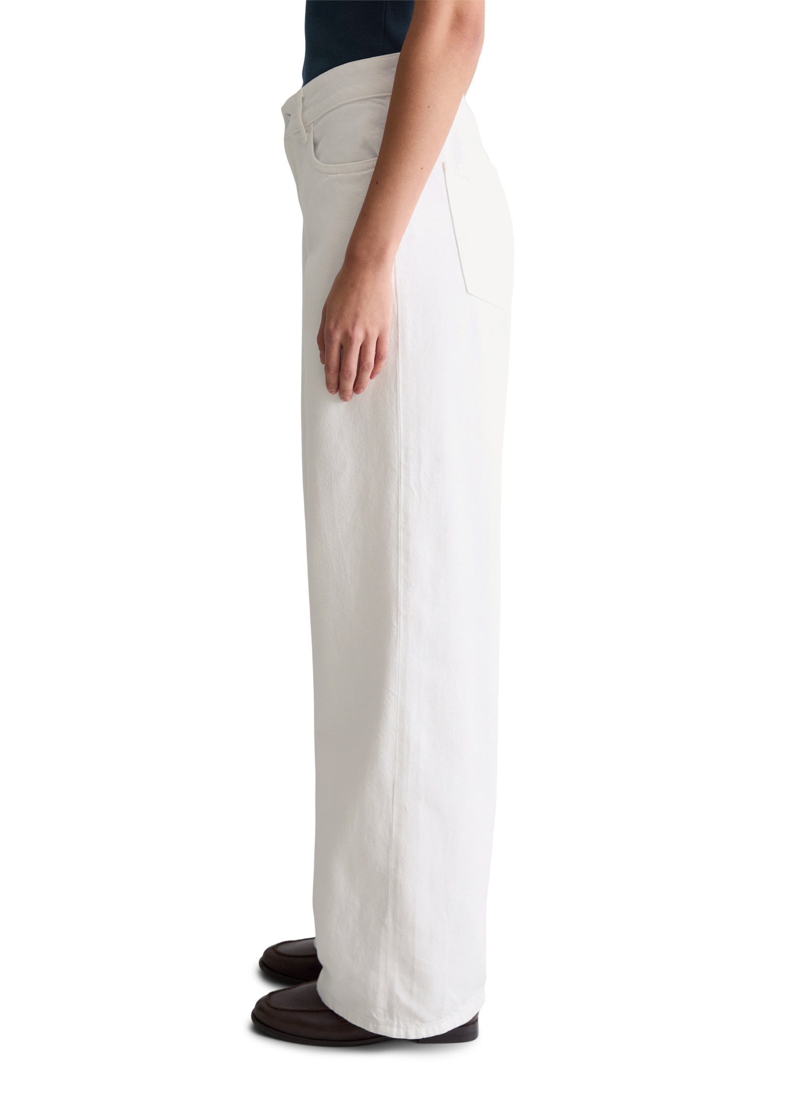 Marc O'Polo DENIM Weite Jeans »aus weichem Organic-Cotton-Lyocell-Mix«