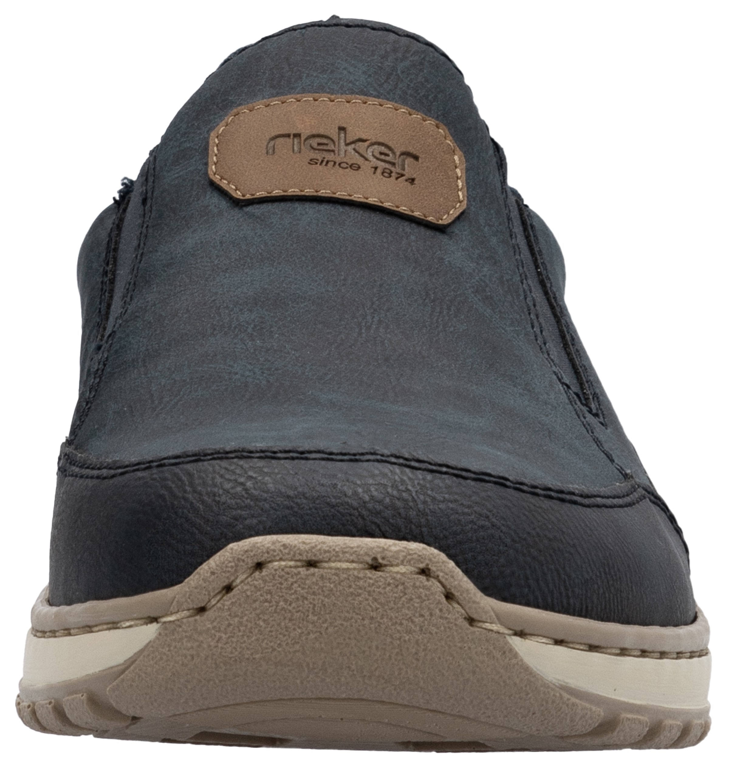 Rieker Slipper, Slip-on-Sneaker, Freizeitschuh, Halbschuh mit Gummizug