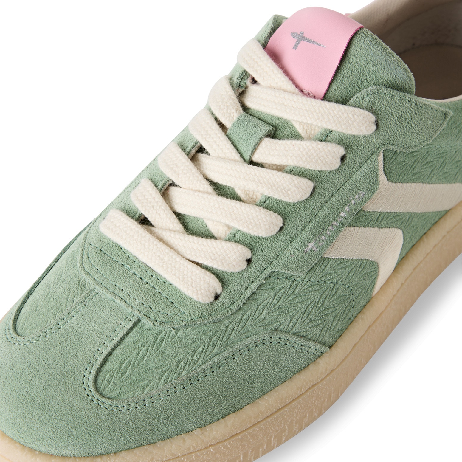 Tamaris Plateausneaker, Freizeitschuh, Halbschuh, Schnürschuh mit gepolstertem Schaftrand