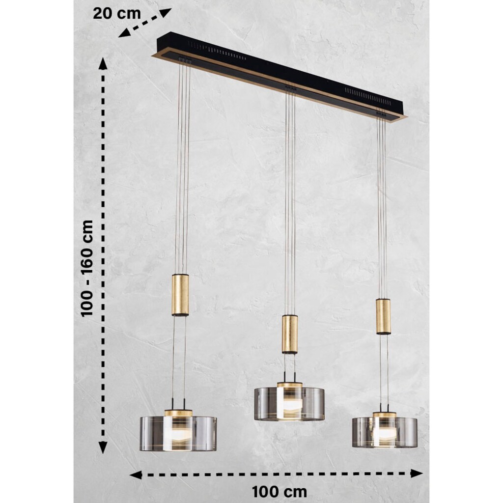 FISCHER & HONSEL Pendelleuchte »Lavin«