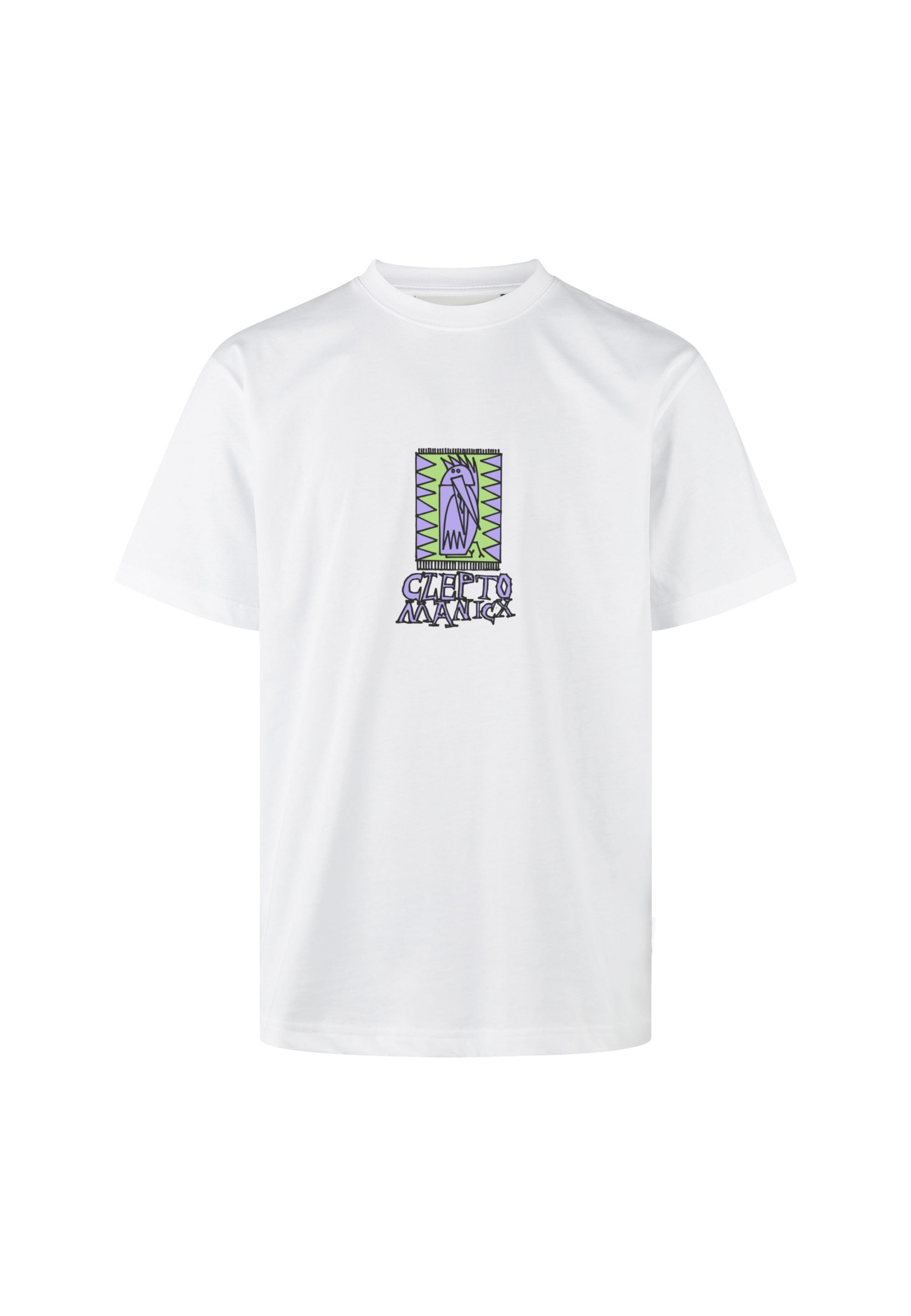 Cleptomanicx T-Shirt »Hello« mit lässigem Frontprint
