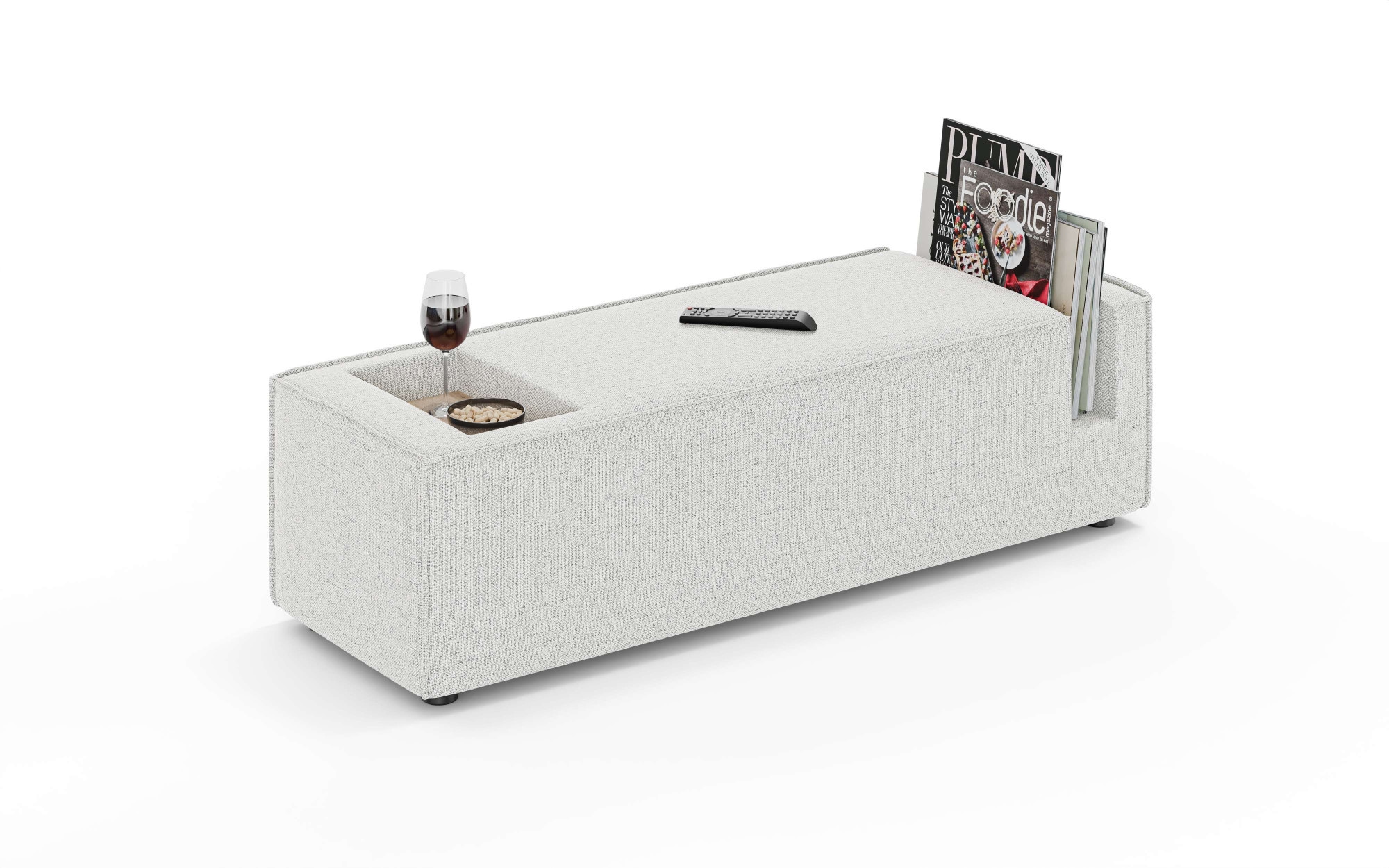 OTTO home Sofaelement "HAILY Tisch XL für das Modulsofa, extra tief, Maße B günstig online kaufen