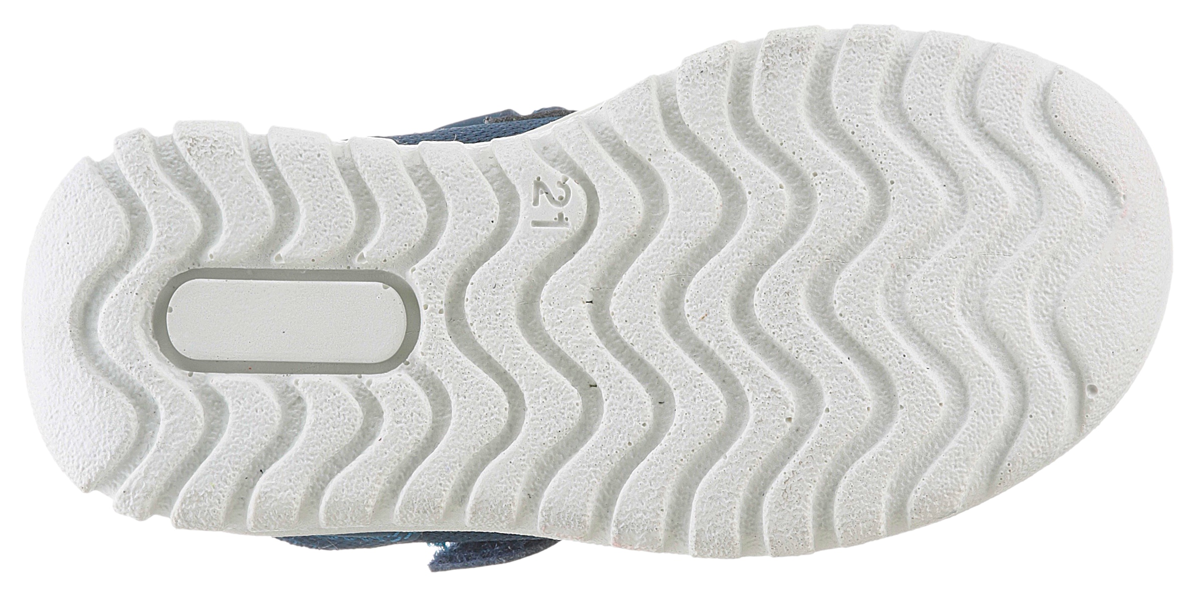 Superfit Klettschuh »SPORT7 MINI WMS: mittel«, Sneaker zum Schlupfen, Unifarben, Größenschablone zum Download