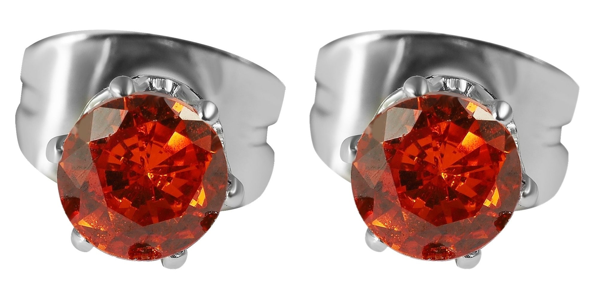 Adelia´s Paar Ohrhänger "Ohrringe – Ohrstecker aus Edelstahl mit Zirkonia" Zum Verschenken – ideal zum Jubiläum