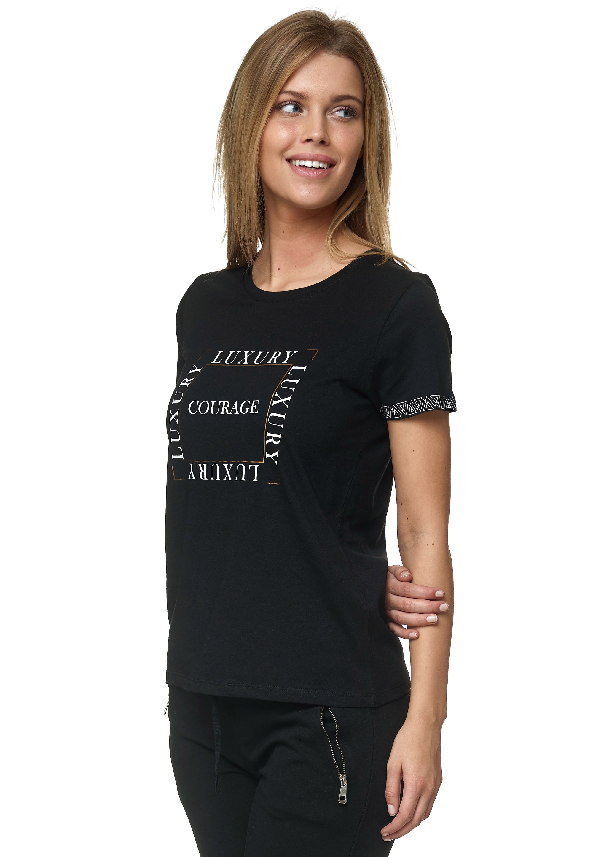 Decay T-Shirt, mit schickem Schriftzug