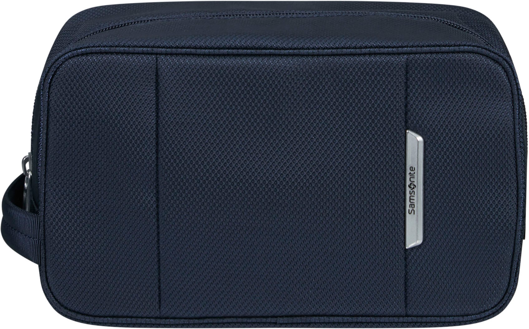 SAMSONITE Kulturbeutel "RESPARK Toilet Kit Toilet Pouch", blau, Polyester, Taschen, Kosmetiktasche Reisekosmetiktasche Beauty-Bag mit Tragegriff