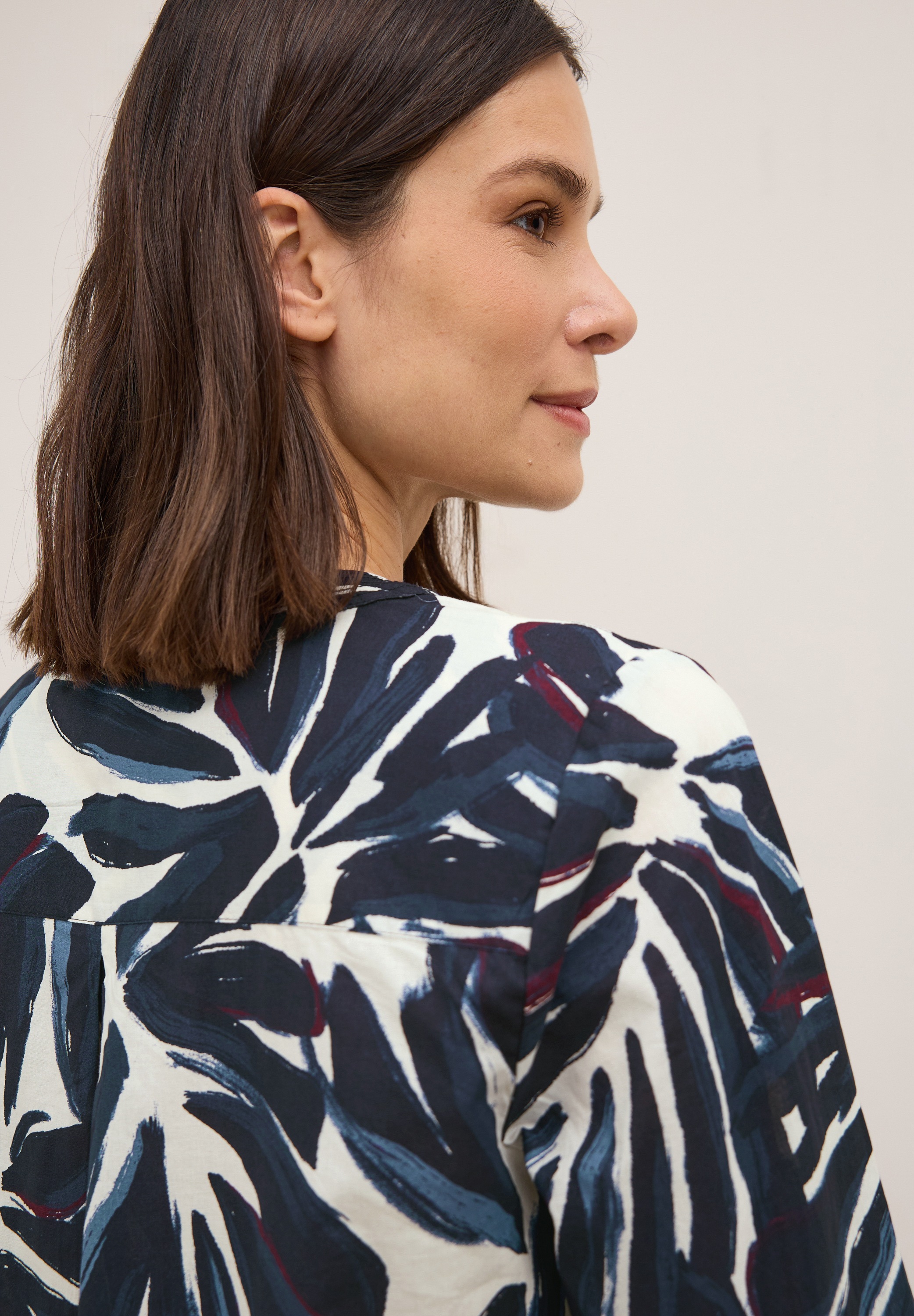 Thumbnail - Cecil Klassische Bluse mit All-Over Print