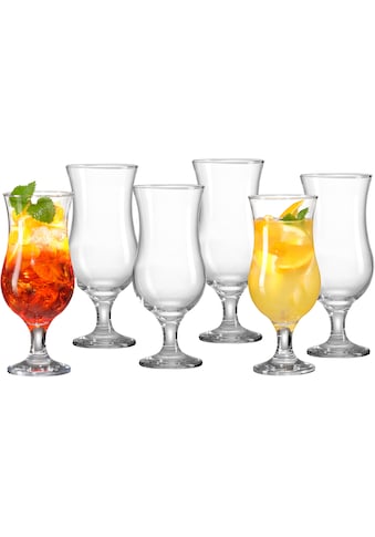 Cocktailglas »Joy«, (Set, 6 tlg., 6 Cocktailgläser, je 390 ml), 390 ml, 6-teilig