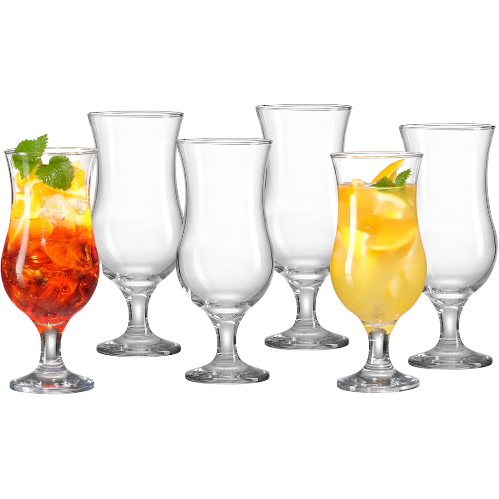 Ritzenhoff & Breker Cocktailglas »Joy«, (Set, 6 tlg., 6 Cocktailgläser, je 390 ml), 390 ml, 6-teilig