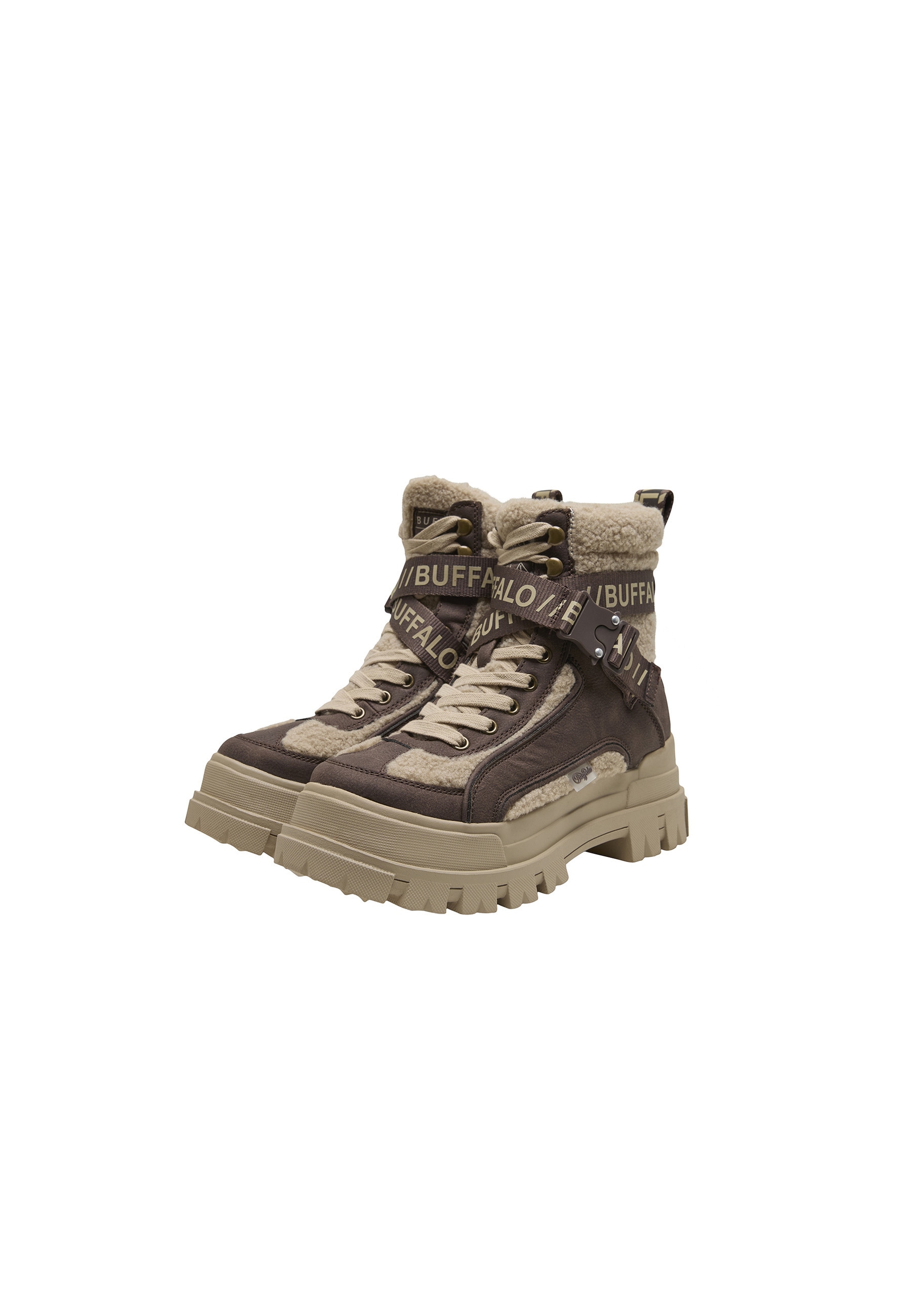 Buffalo Stiefel "Buffalo Aspha Com1 Warm Vegan Nappa/Fake Fur"