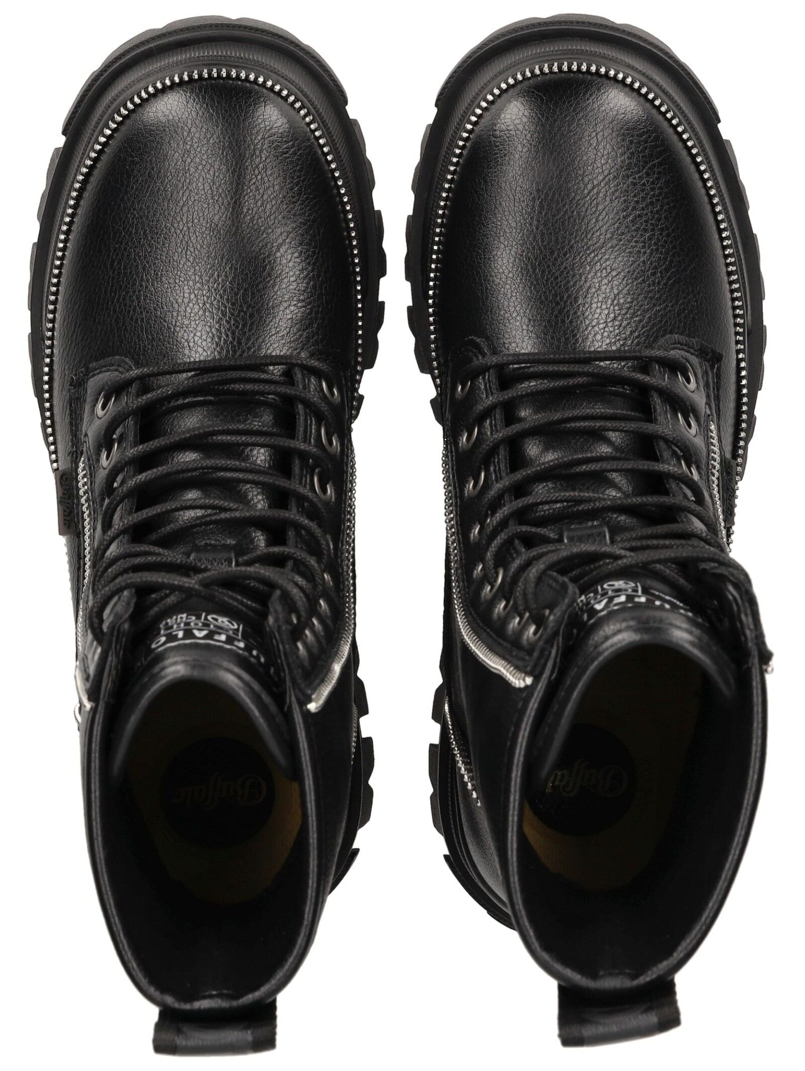 Buffalo Schnürstiefelette »Buffalo Stiefelette Lederimitat«
