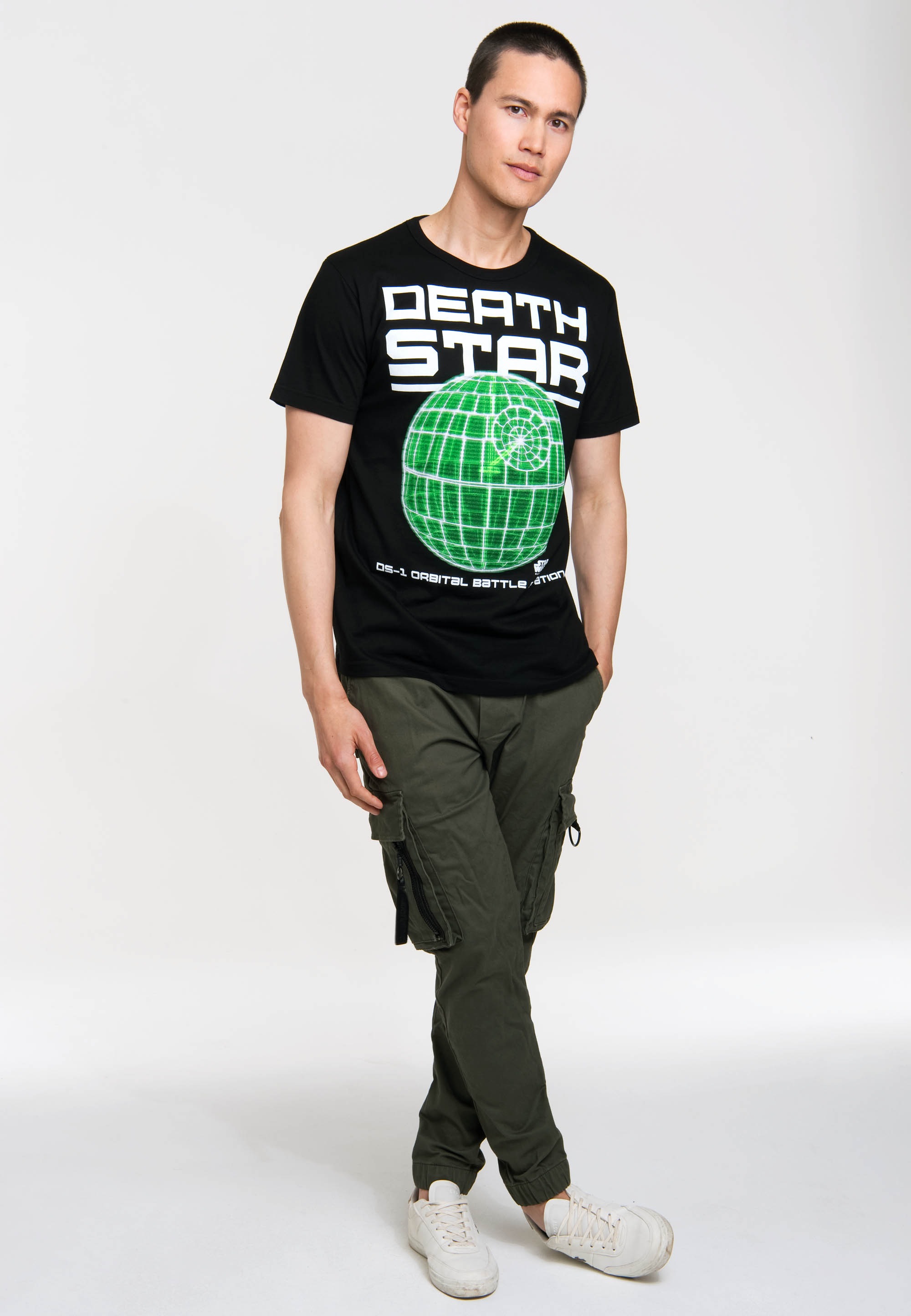 LOGOSHIRT T-Shirt »Star Wars - Death Star«, mit Star Wars-Frontdruck