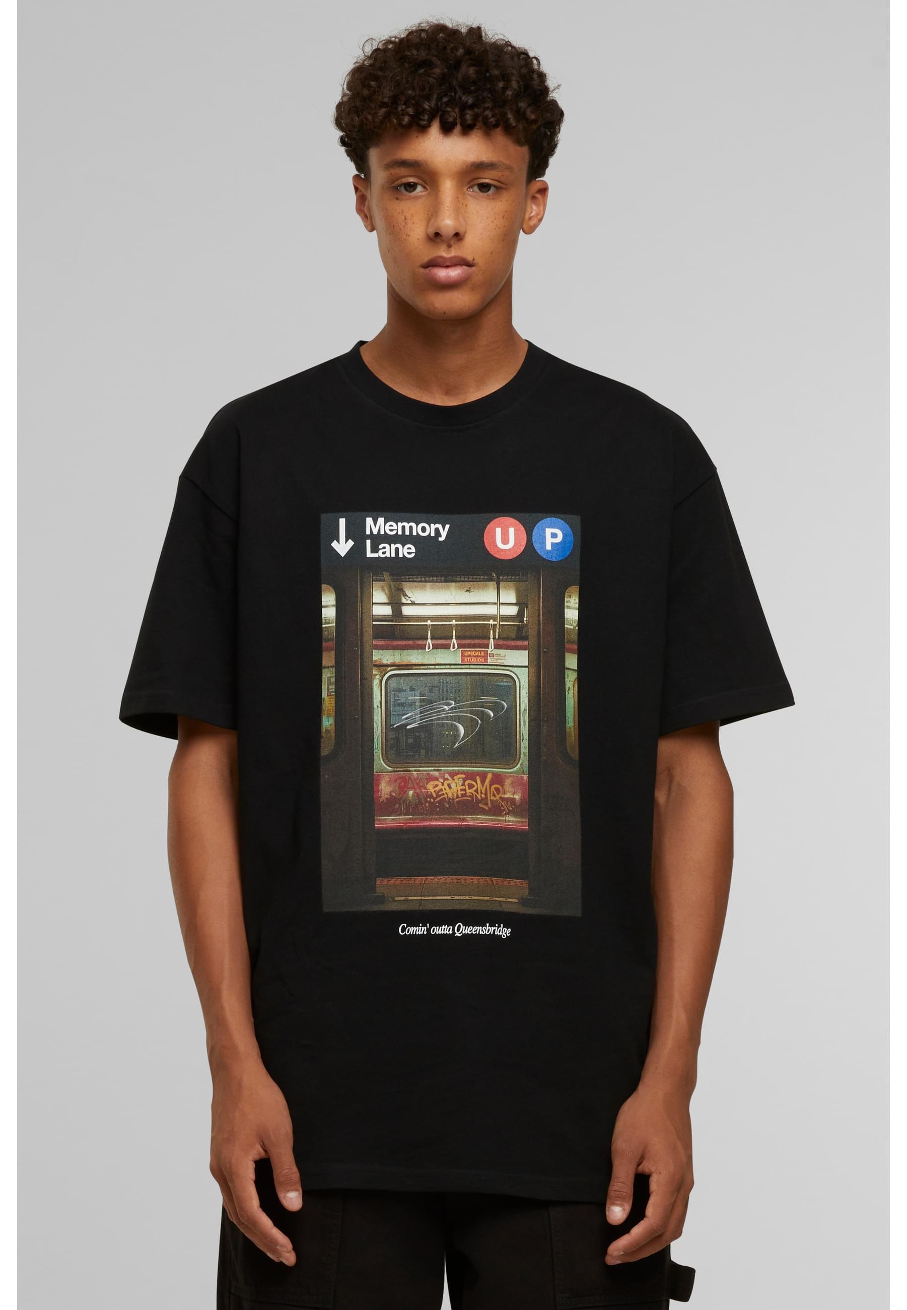 Upscale by Mister Tee T-Shirt »Upscale by Mister Tee Memory Lane Oversize Tee«, (1 tlg.)