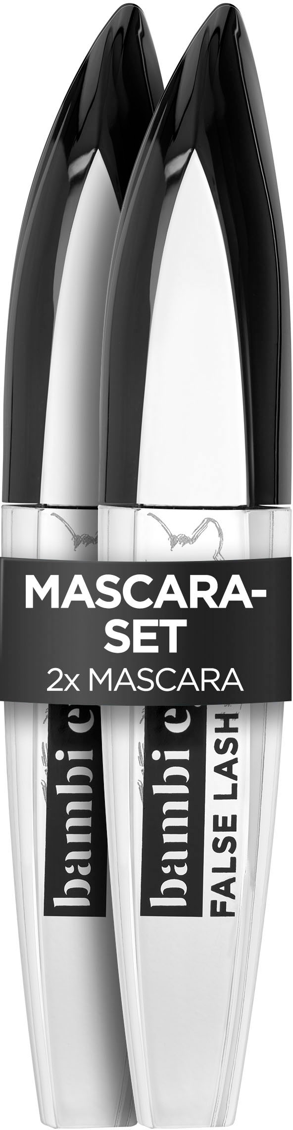 L'ORÉAL PARIS Mascara »False Lash Bambi Eye Doppelpack«, mit Spezialbürste