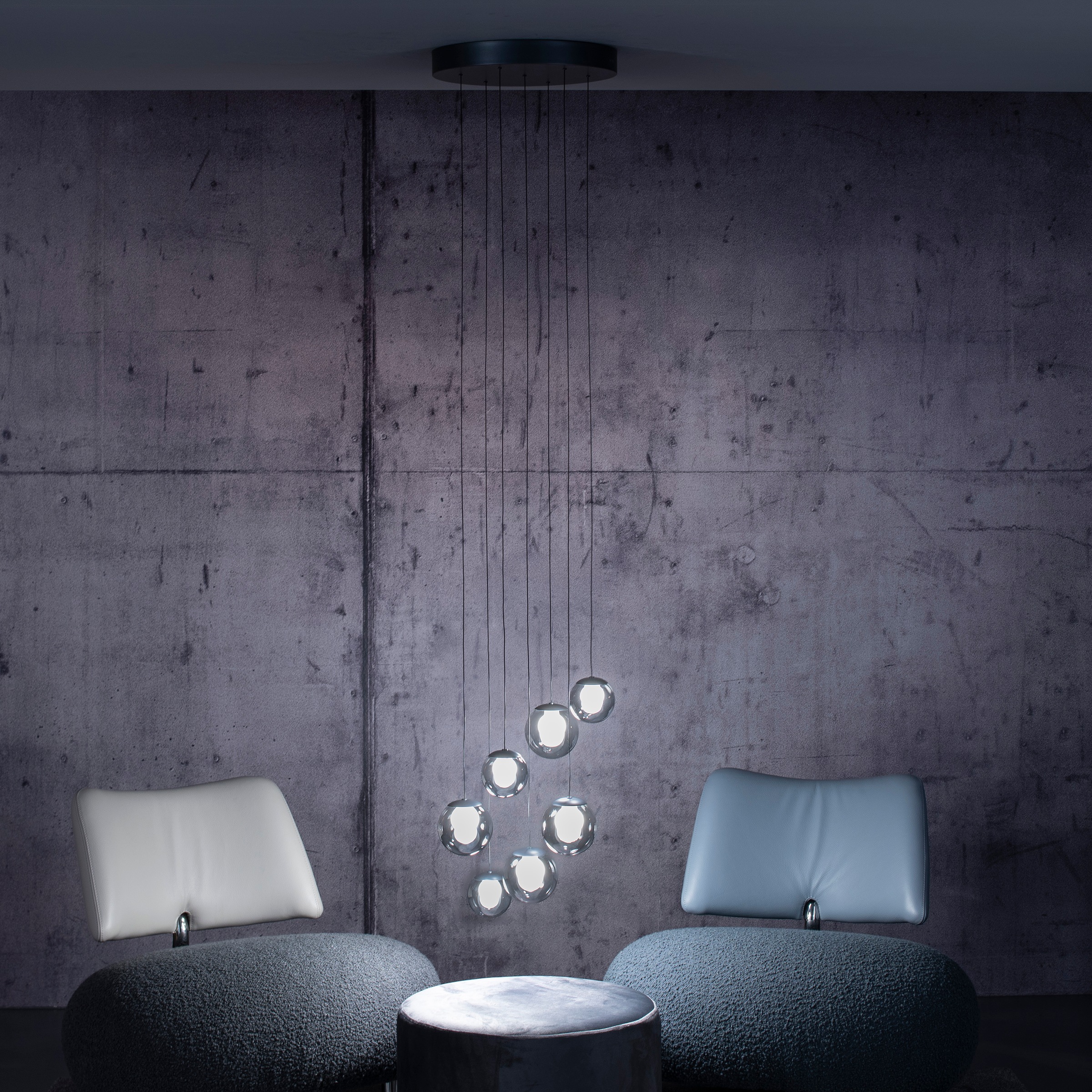 Neuhaus PURE LED Pendelleuchte »PURE Popup« LED-Board 1 Stk. warmweiß - kaltweiß Comfort Lift, CCT, dimmbar über Fernbedienung