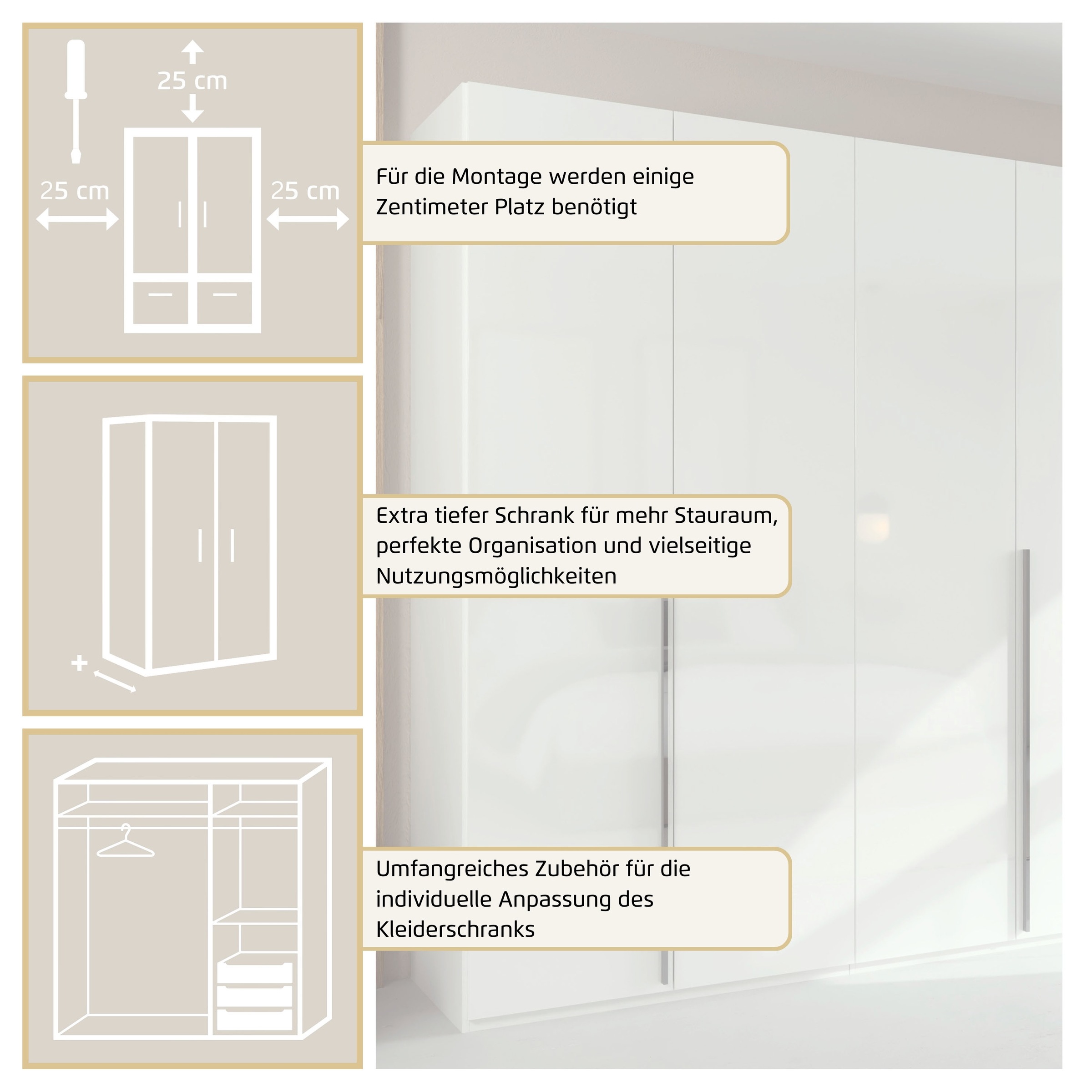 rauch Drehtürenschrank "Kleiderschrank Schrank Garderobe Wäscheschrank BEST günstig online kaufen