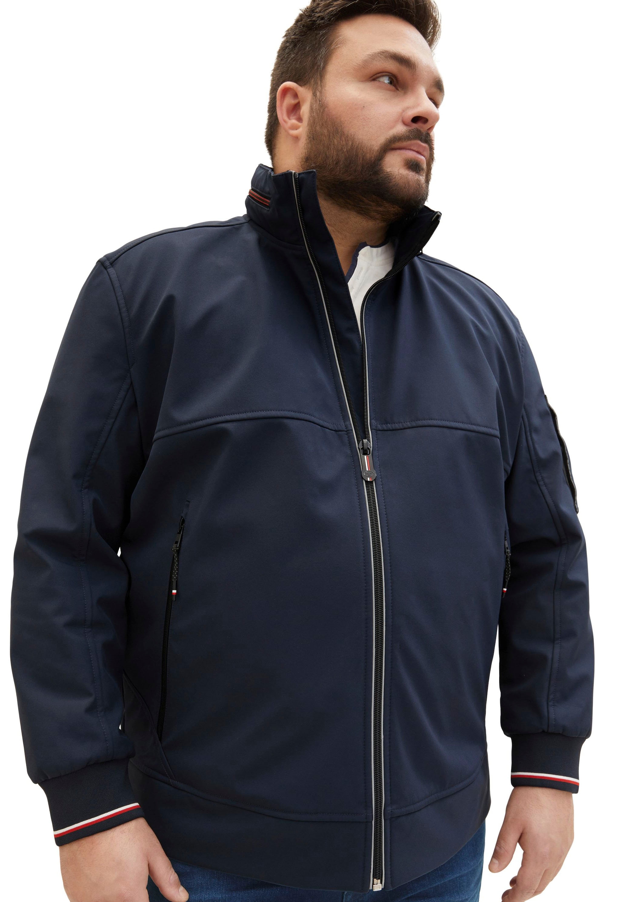 TOM TAILOR PLUS Softshelljacke