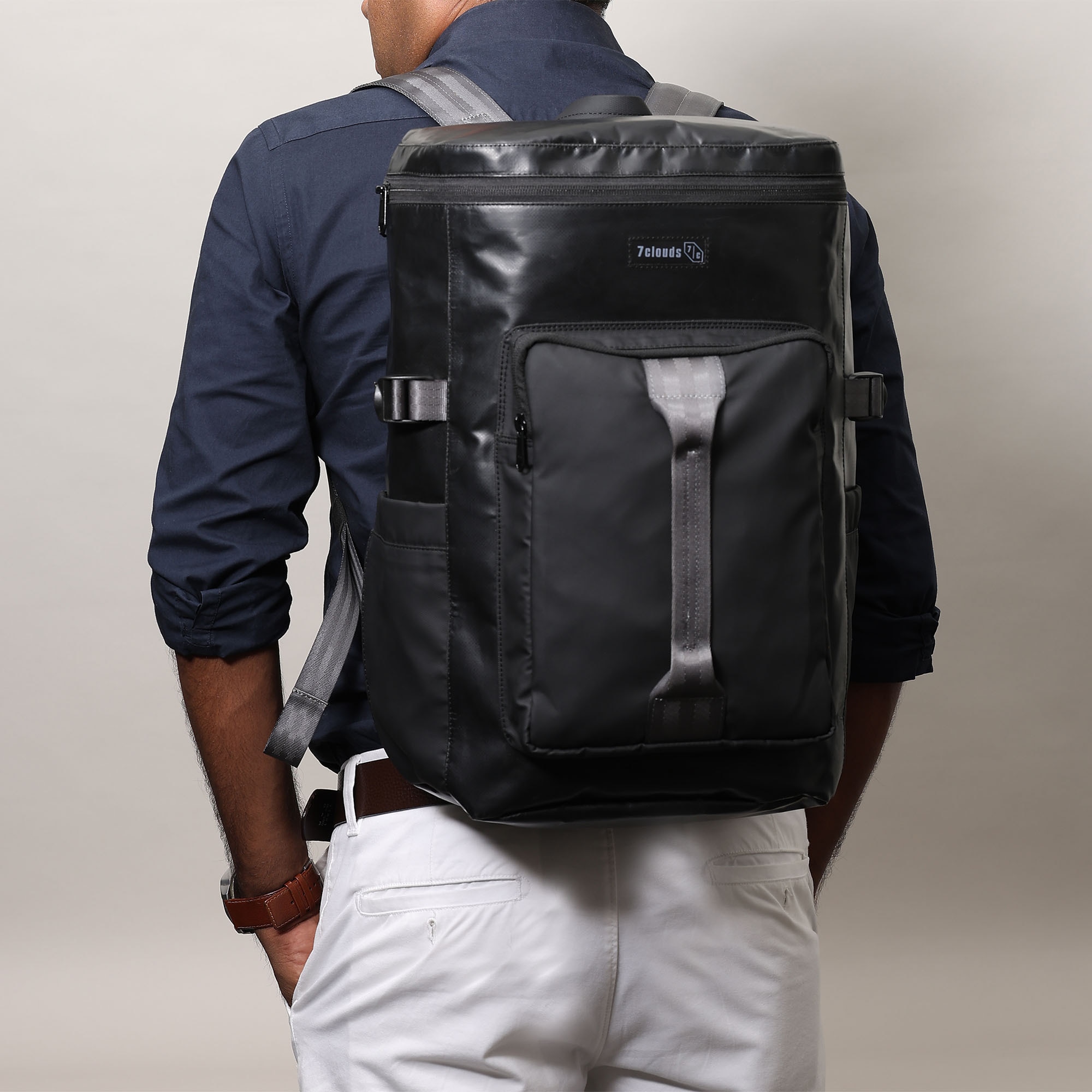 7clouds Laptoprucksack »Heloy 7.1«, mit recyceltem PET