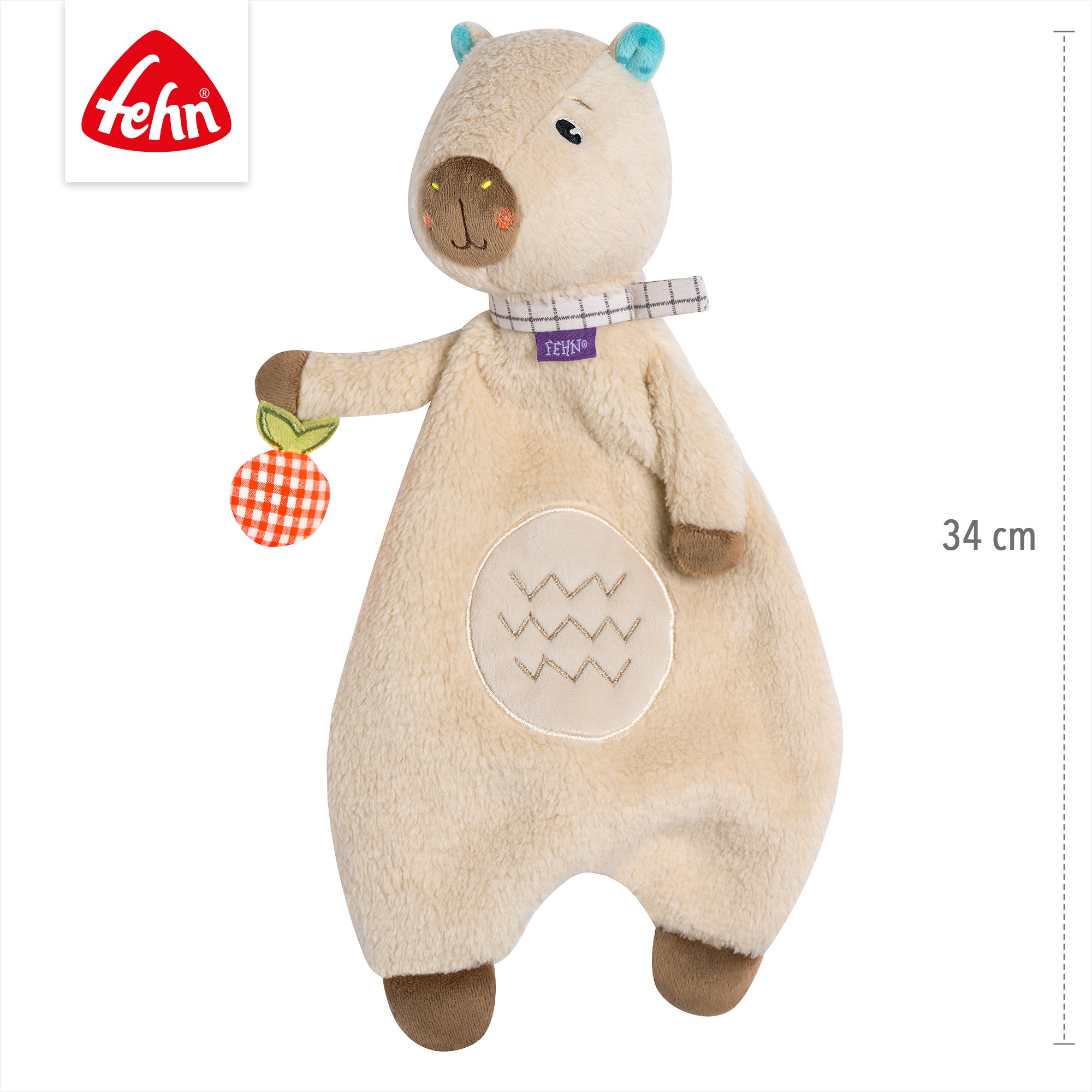 Fehn Kuscheltuch »Capybara Clara«
