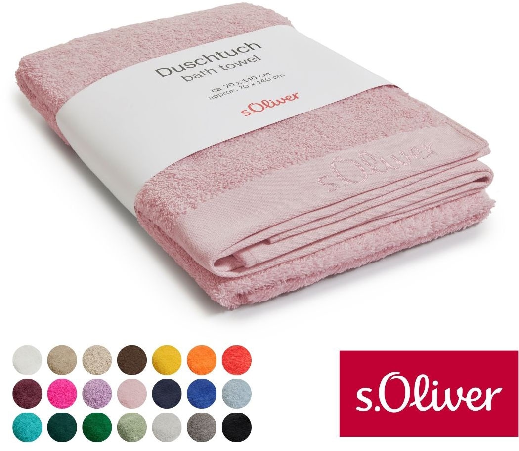 s.Oliver Duschtuch "s.Oliver, Premium Qualität, 600 gr/m², auch als Sets er günstig online kaufen
