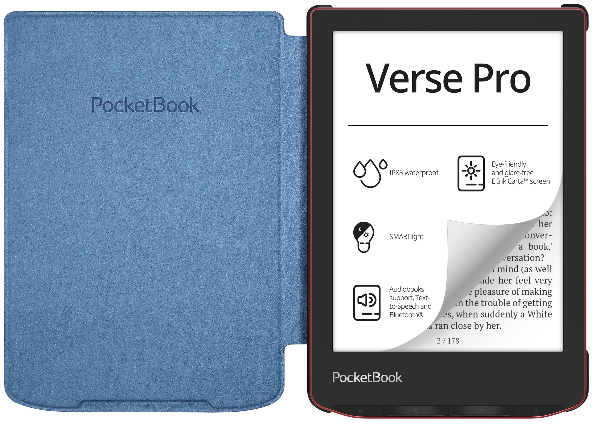 PocketBook Flip Case »Shell Cover«, für PocketBook Verse und Verse Pro