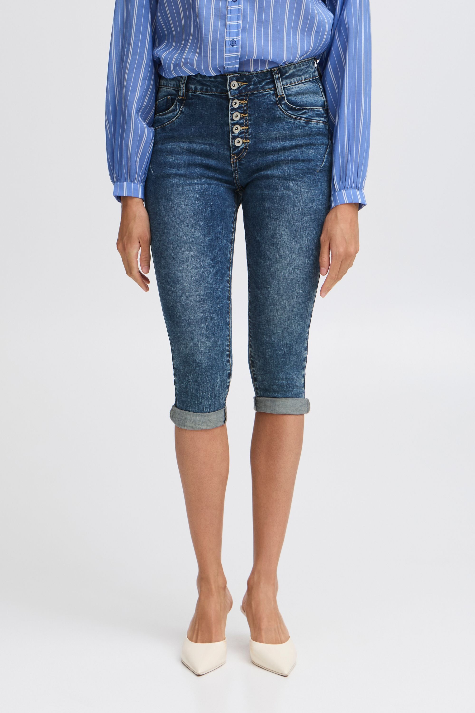 b.young Caprijeans »Relaxhose BYBXKAILY«