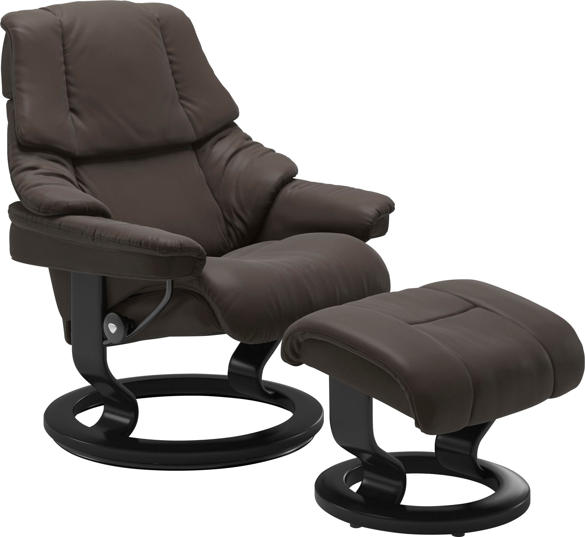 Stressless® Relaxsessel »Reno«, mit Classic Base, Größe S, M & L, Gestell Schwarz