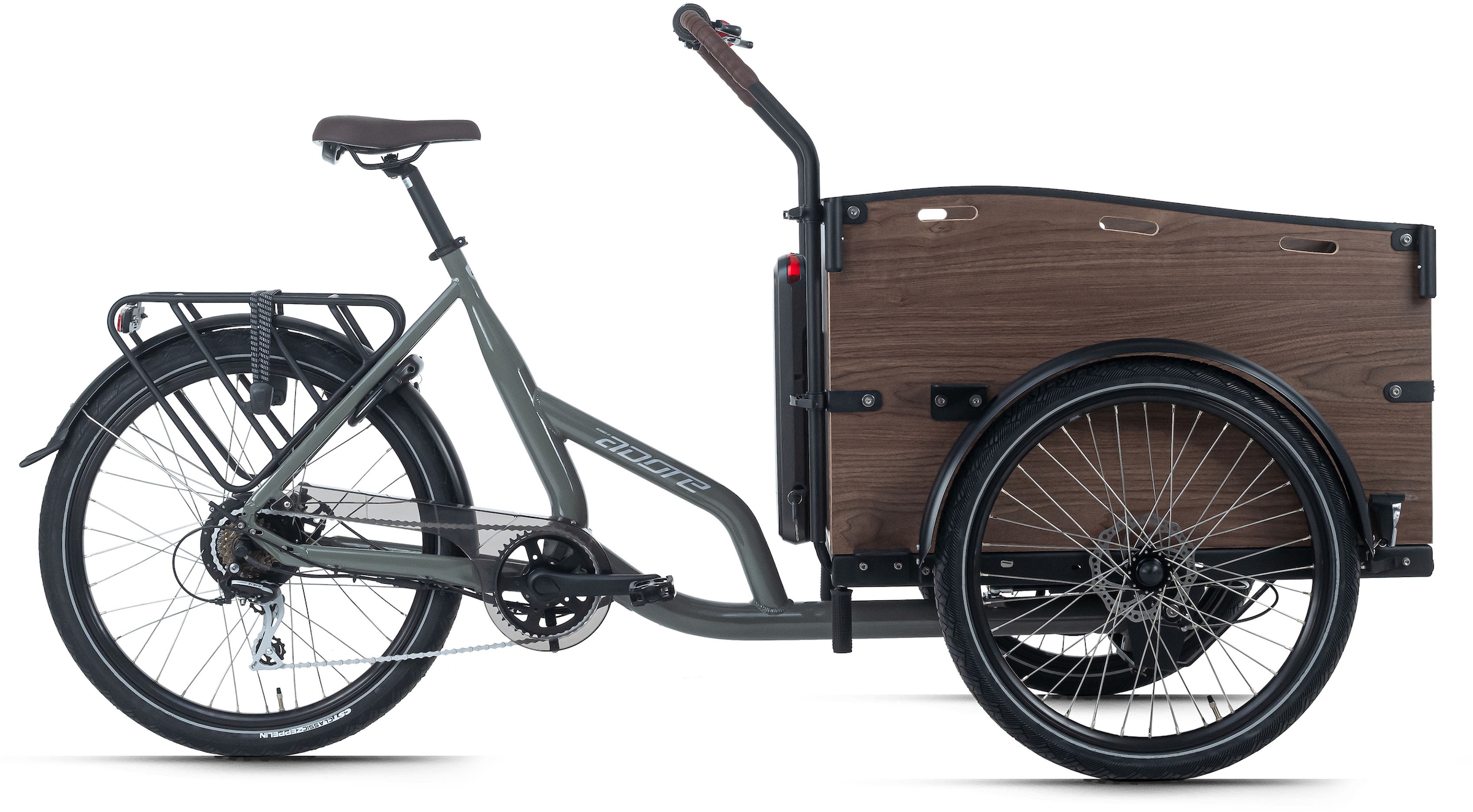 Adore E-Bike "Urban Deluxe", 7 Gang, Shimano, Acera, Heckmotor 250 W, ABUS Shield 5650 Rahmenschloss