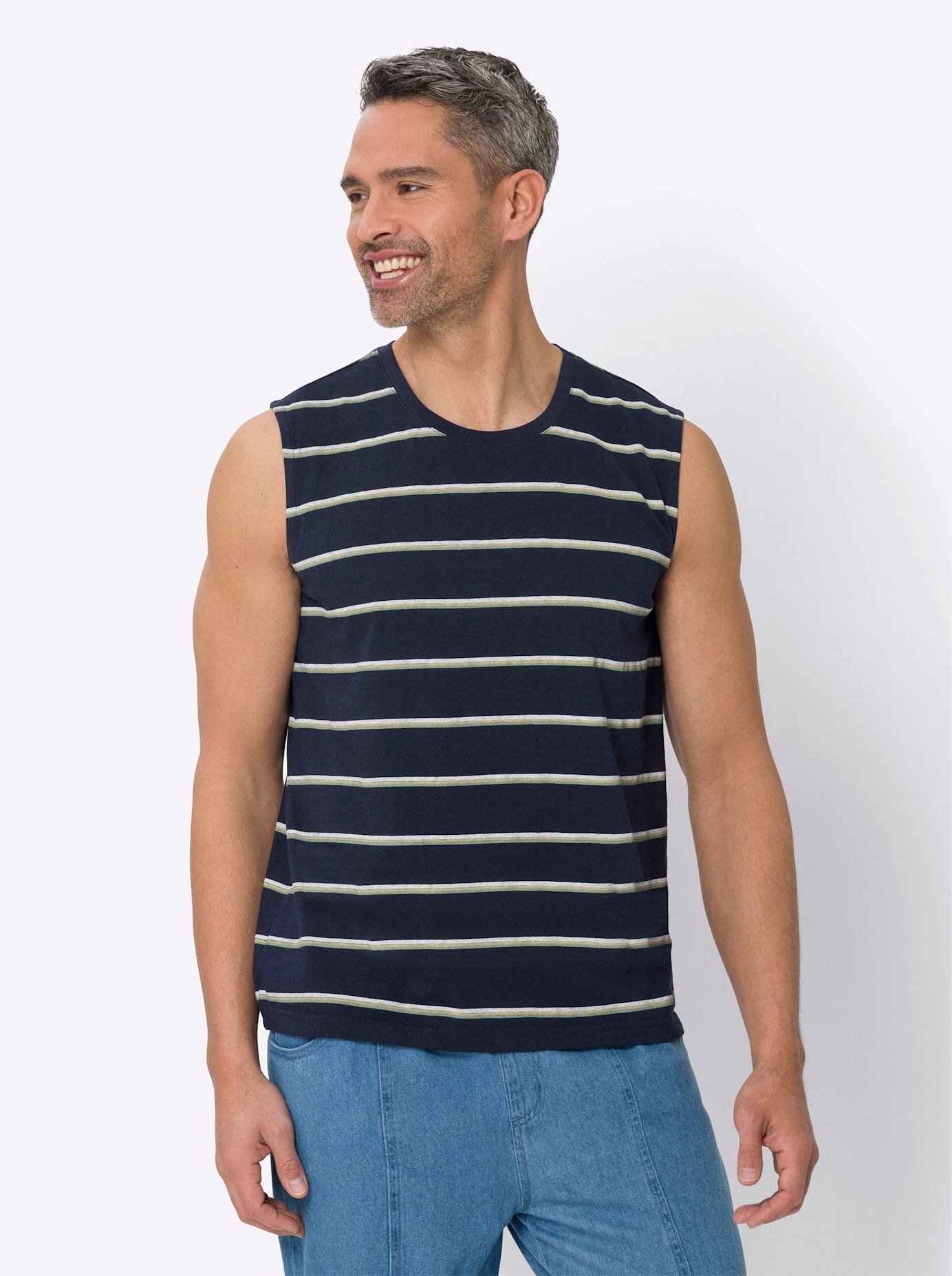 Classic Rundhalsshirt "Achselshirt" 1 Stk. günstig online kaufen