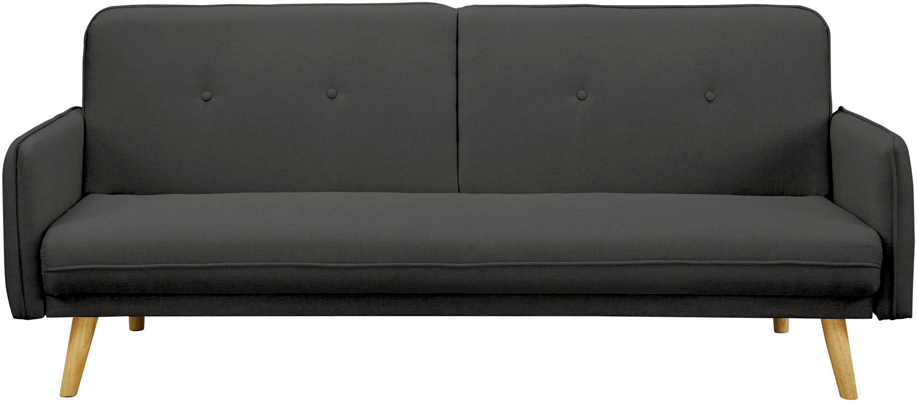 SalesFever Schlafsofa "Komfortables Linköping Schlafsofa", mit Knopfheftung günstig online kaufen