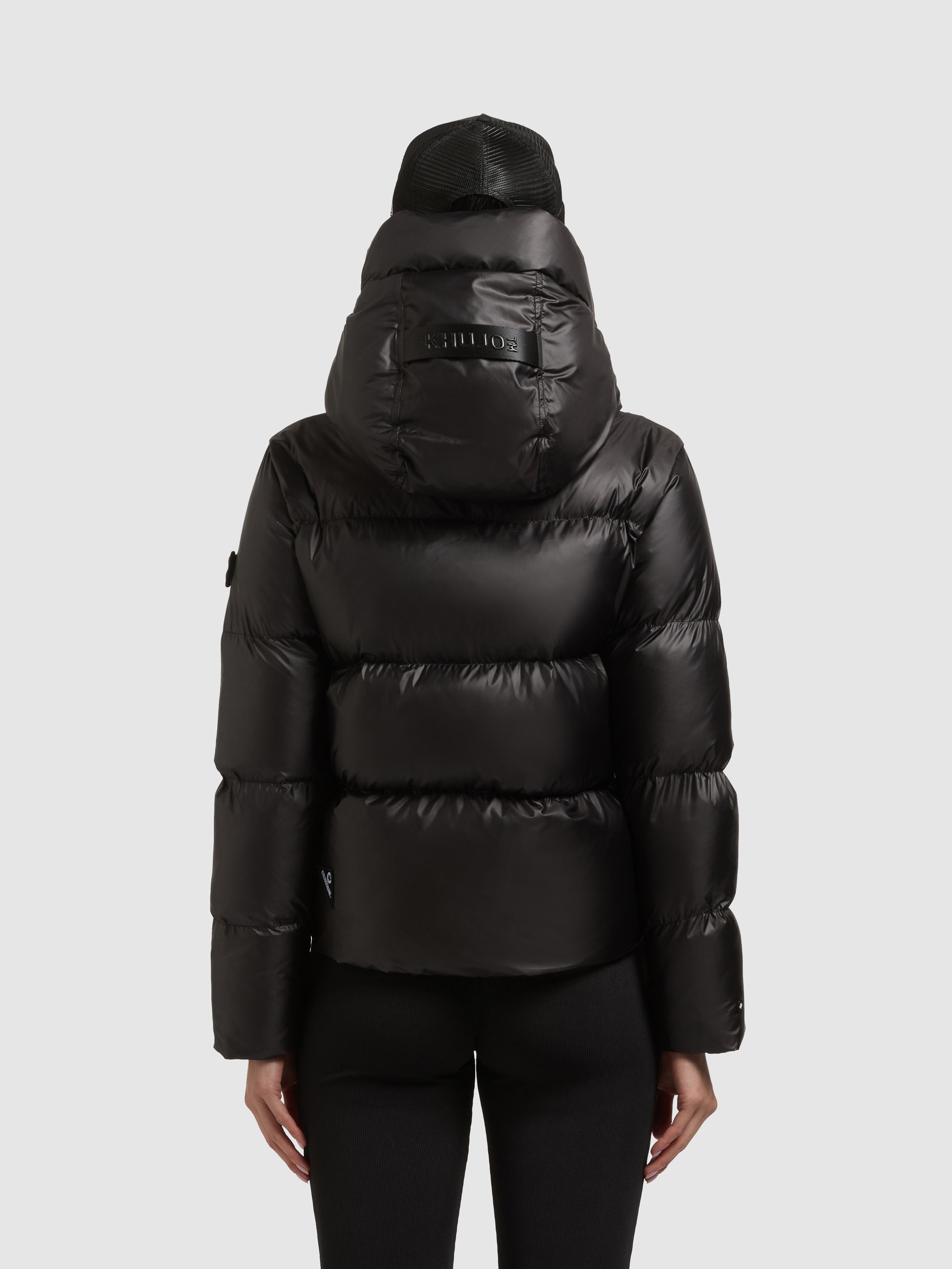 khujo Steppjacke »ENITS SHINY« mit Kapuze