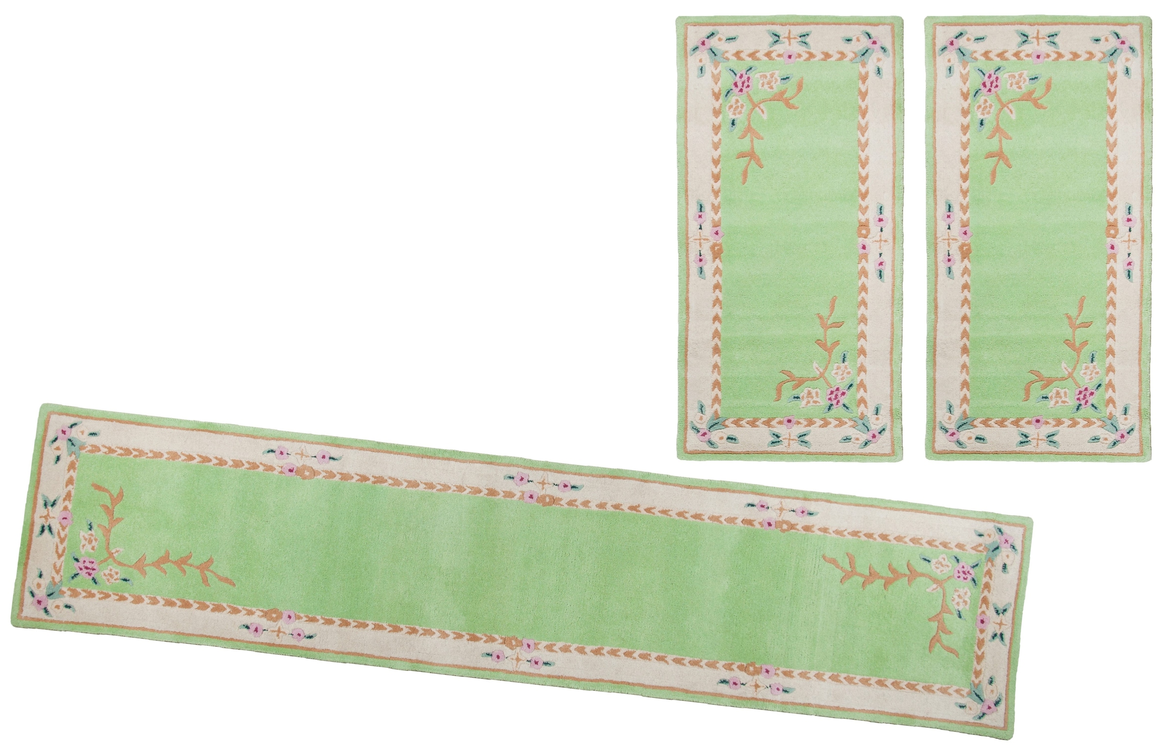 THEKO Bettumrandung "Lifou" Höhe 14 mm 3 Stk. tlg. Läufer-Set, Kurzflor, re günstig online kaufen
