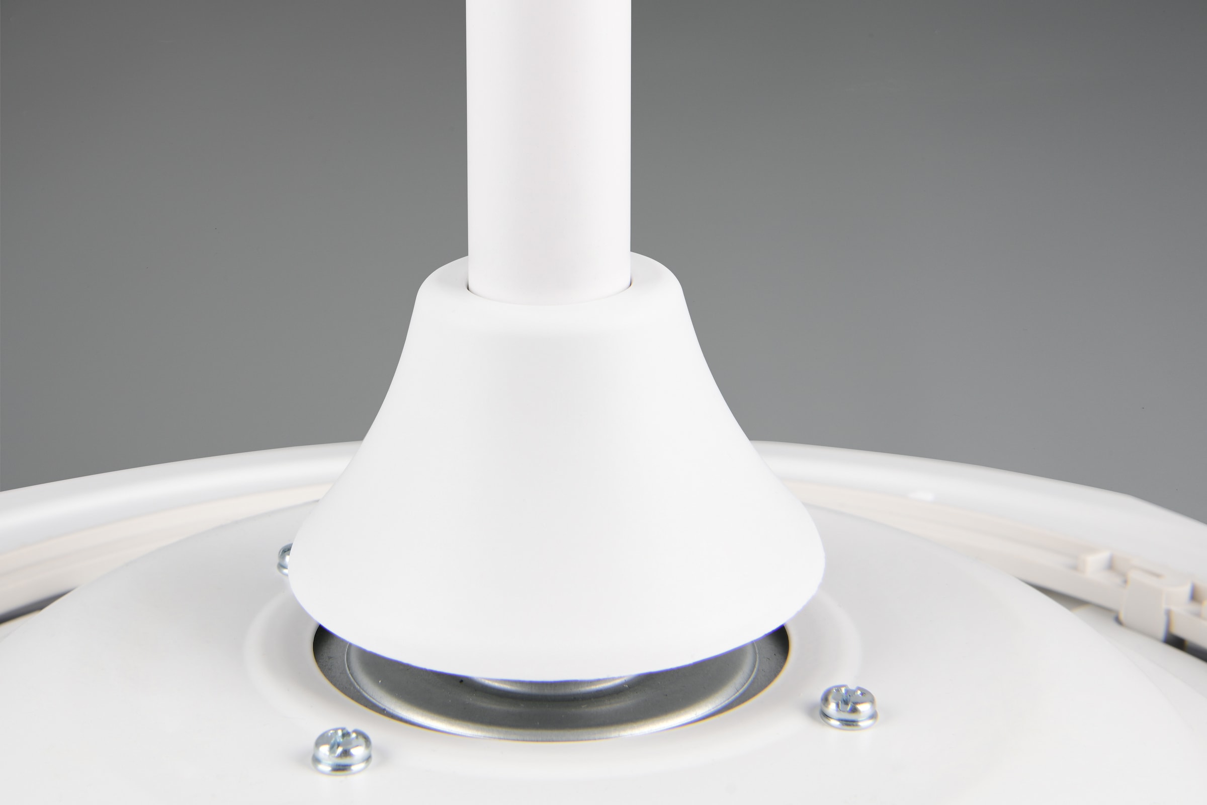 REALITY Leuchten LED Deckenleuchte »KERAVA mit Ventilator, Deckenventilator mit ausklappbaren Flügeln 30W« LED-Board 1 Stk. Farbwechsler | warmweiß - kaltweiß Ø 46 - 106 cm (aufgeklappt), 6 Stufen, LED 30W CCT dimmbar Timer