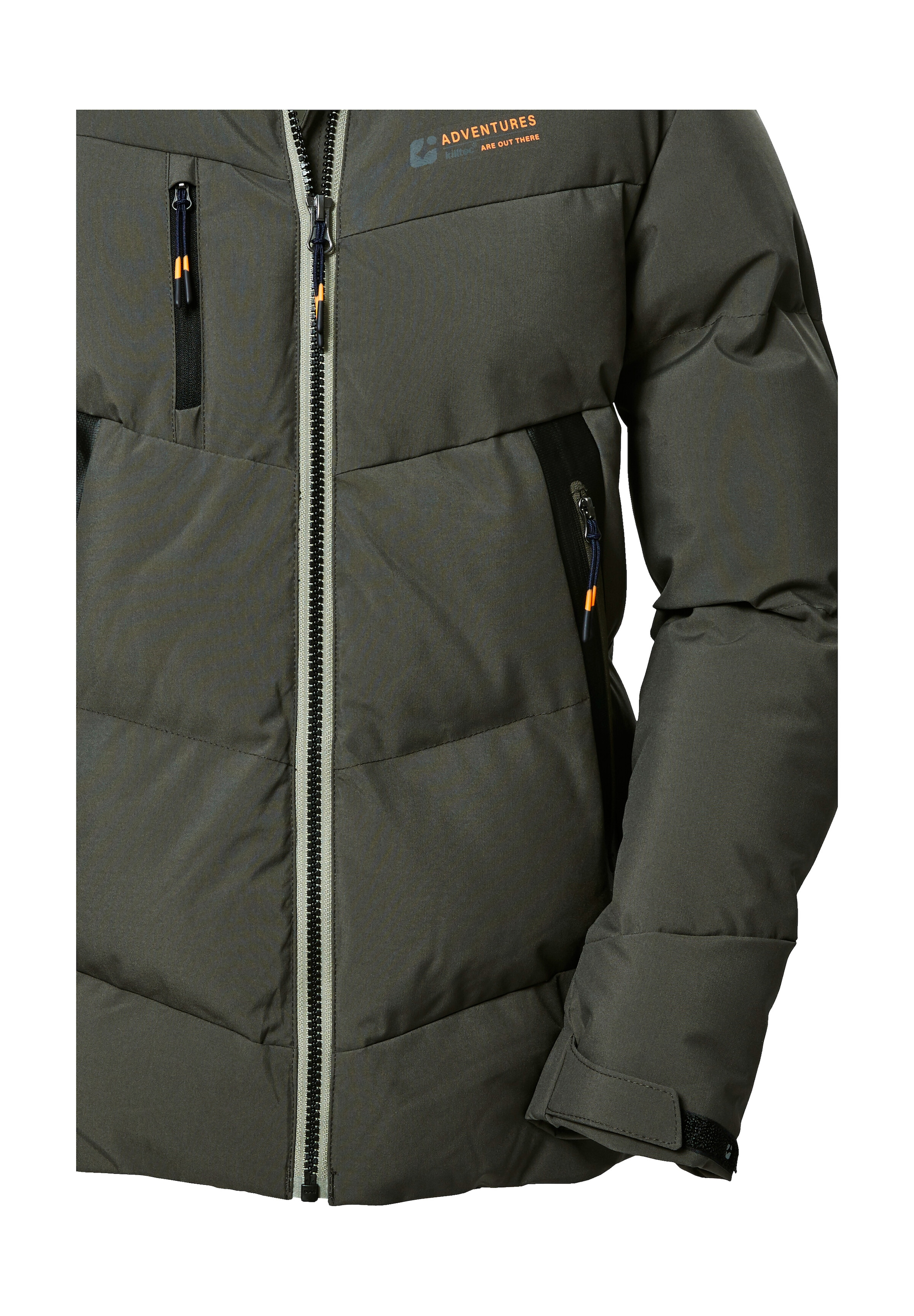 Killtec Steppjacke »KOW 374 BYS QLTD JCKT«, Wasserabweisende Jungenjacke mit Daunenoptik und verstellbaren Bündchen