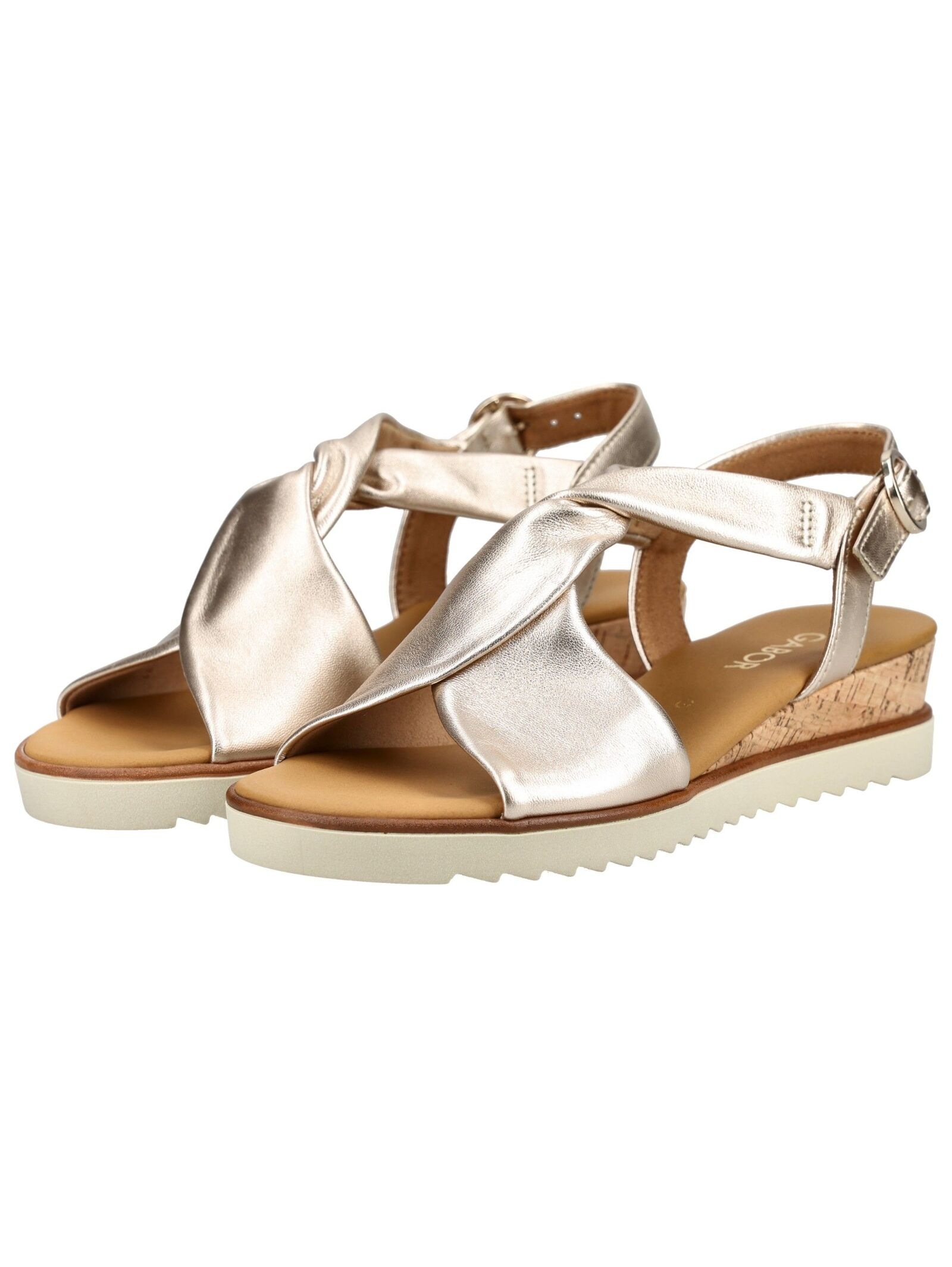 Gabor Comfort Strap Sandal Powder 42 9