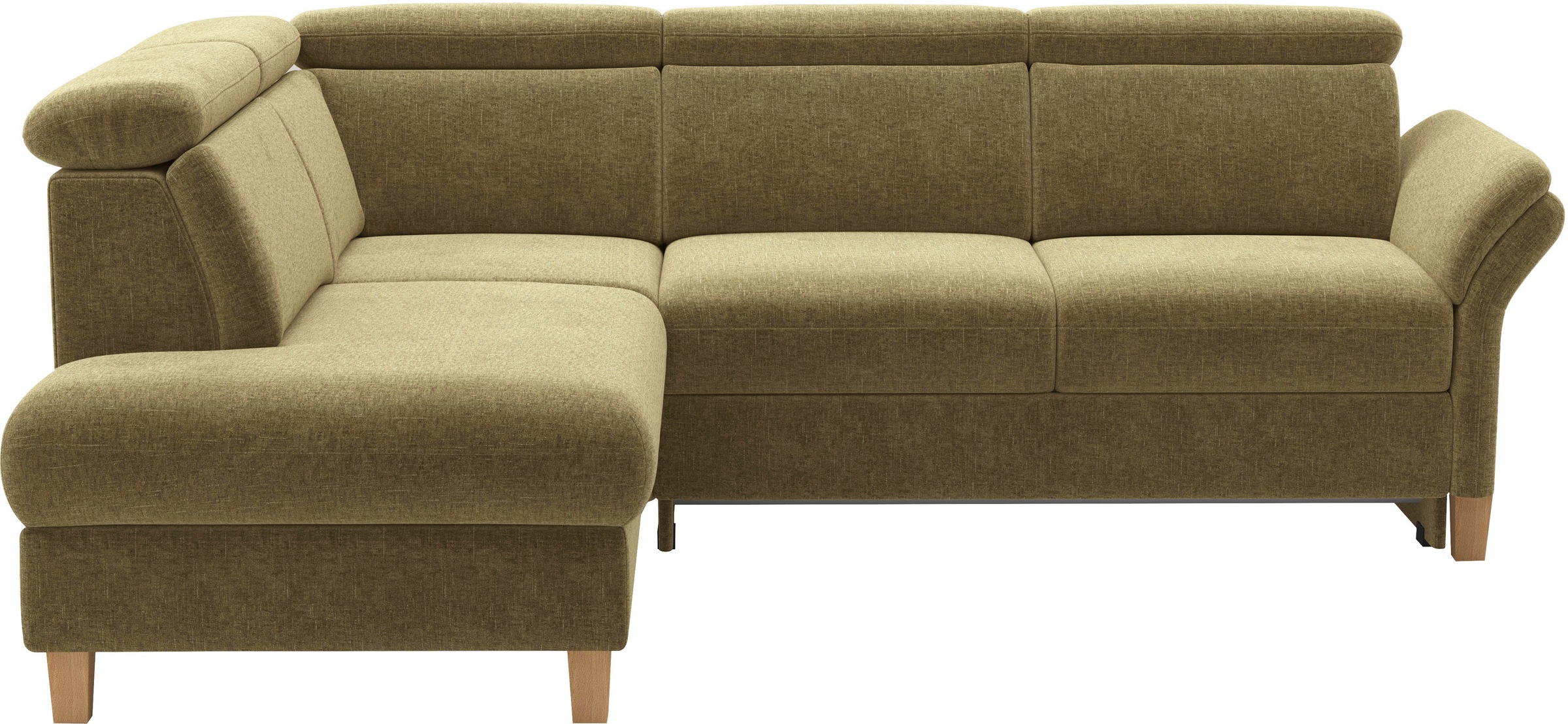 Home affaire Ecksofa "Glendale, L-Form" inkl. Kopfteilverstellung, wahlweis günstig online kaufen