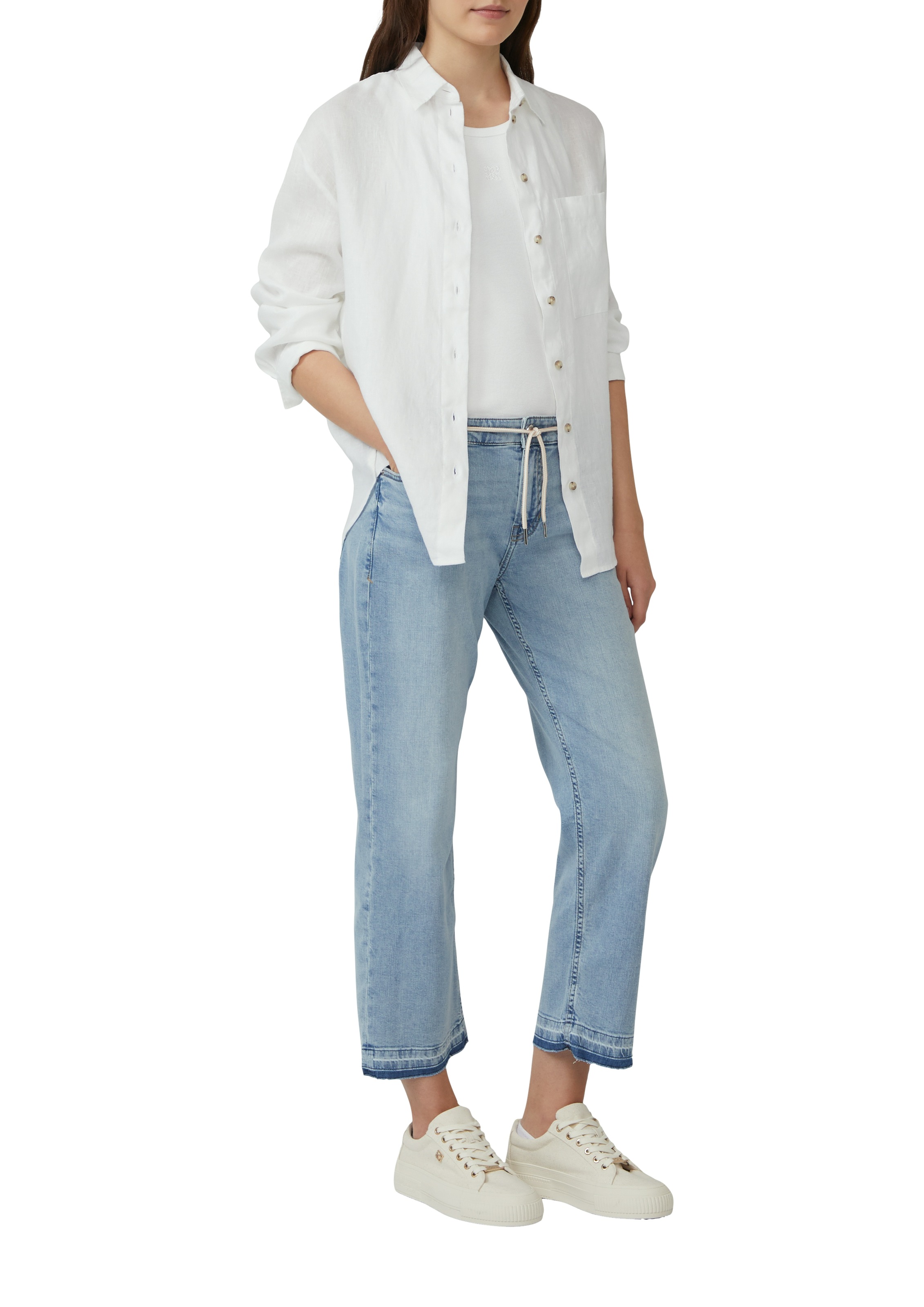 s.Oliver 7/8-Jeans, in 7/8-Länge mit Kordelzug günstig online kaufen