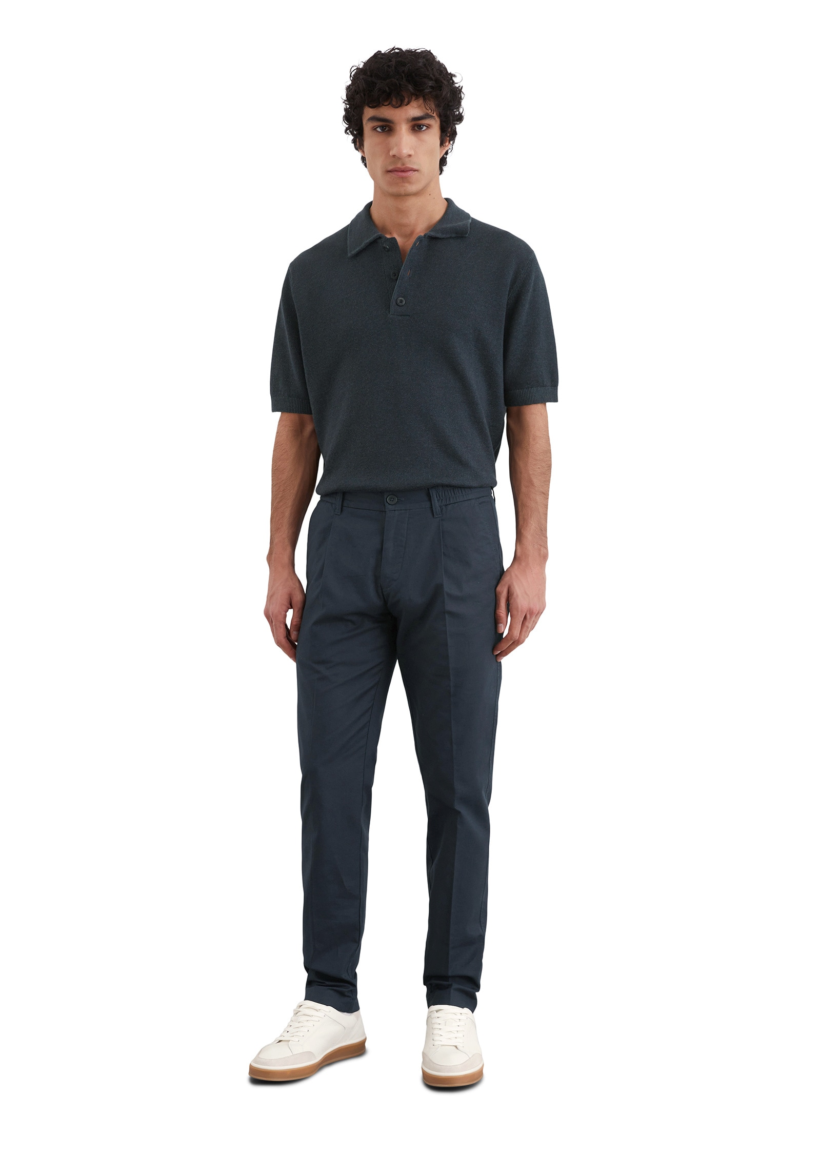 Marc O'Polo Chinohose »aus leichtem Bio-Baumwoll-Leinen-Mix«