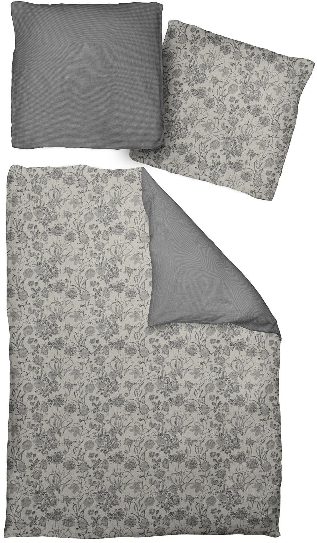 Adam Wendebettwäsche "Flower Cuvée light" 2 Stk. aus 100 % Bio-Baumwolle, 2 günstig online kaufen