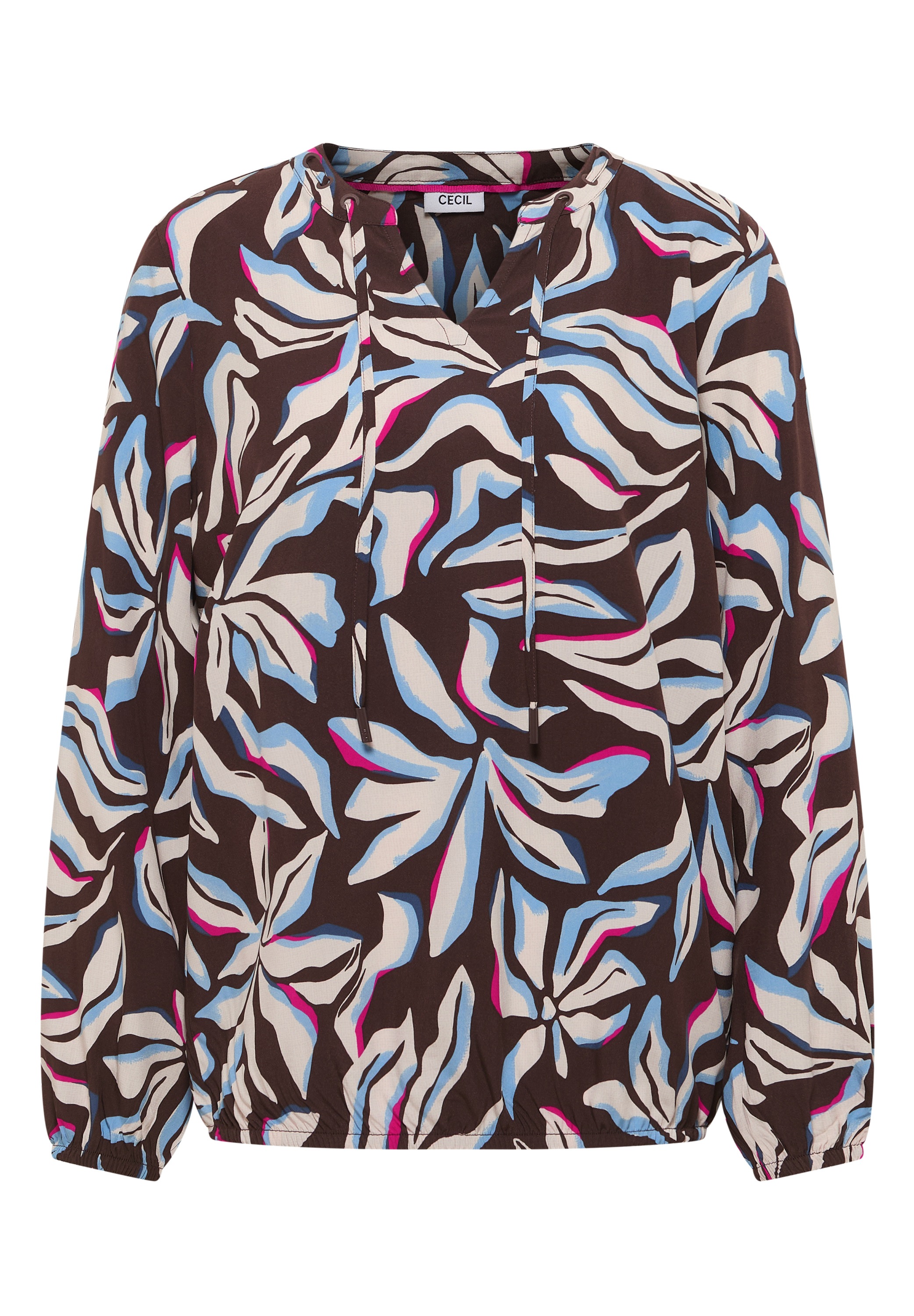 Cecil Langarmbluse aus softer Viskose