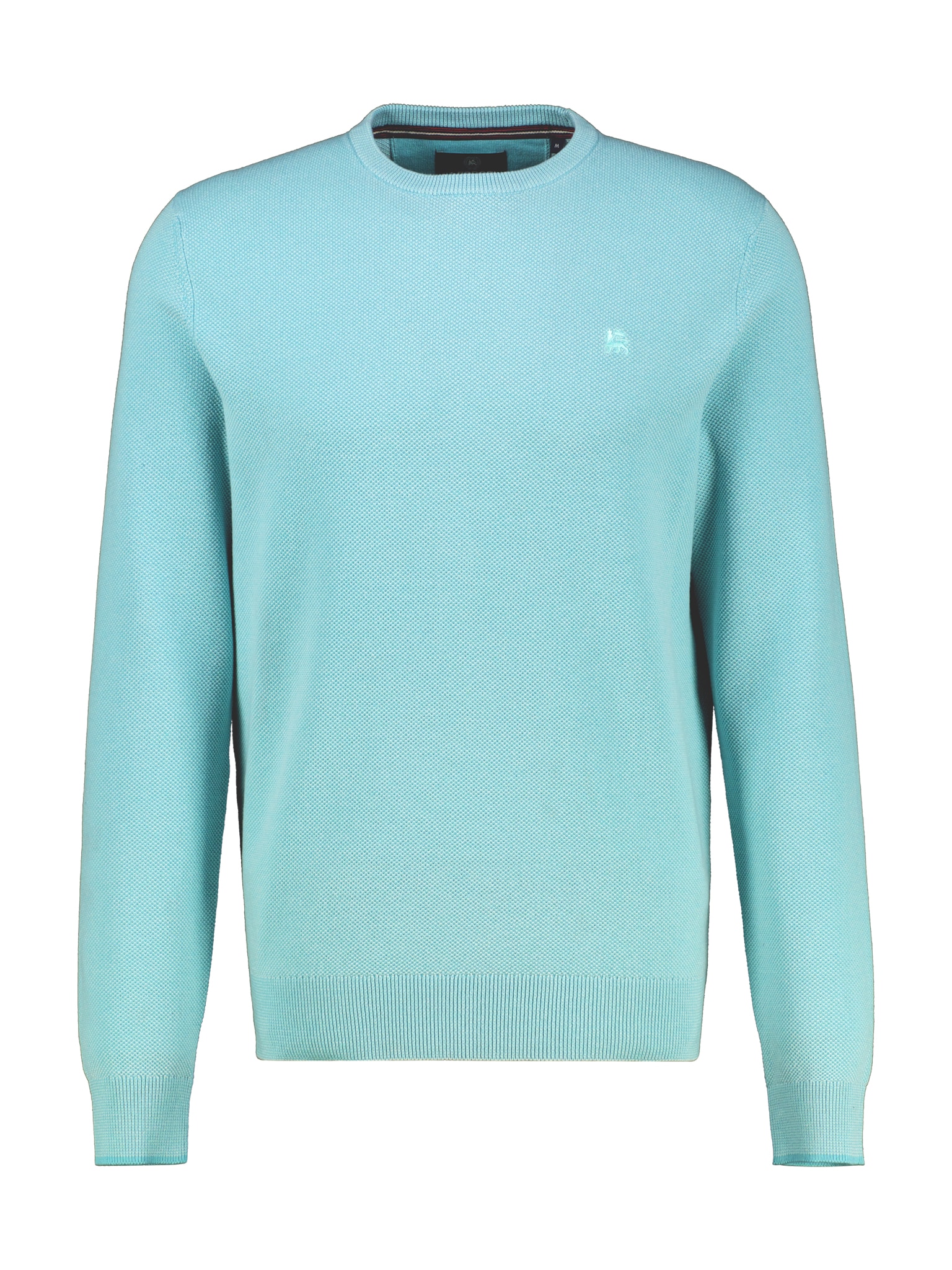 LERROS Strickpullover, mit Logo Stickerei