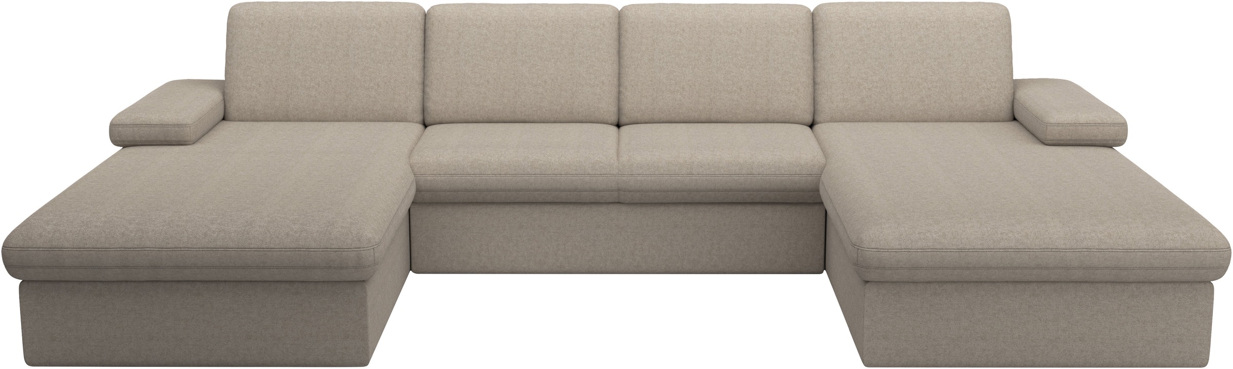 sit&more Wohnlandschaft "Moreno", mit Armteilverstellung,wahlweise mit Bett günstig online kaufen