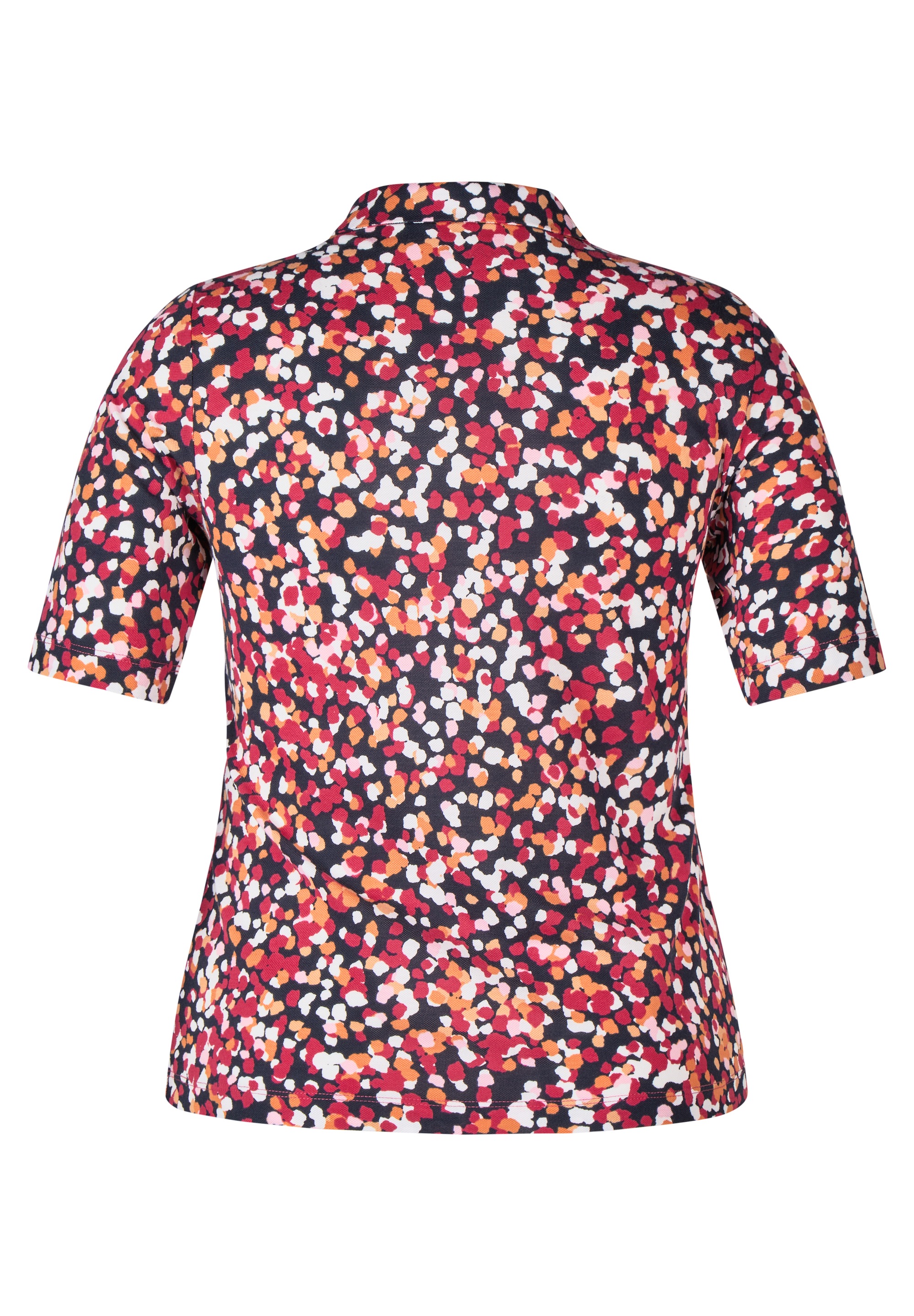 Rabe Print-Shirt »RABE Poloshirt mit Mosaikmuster«