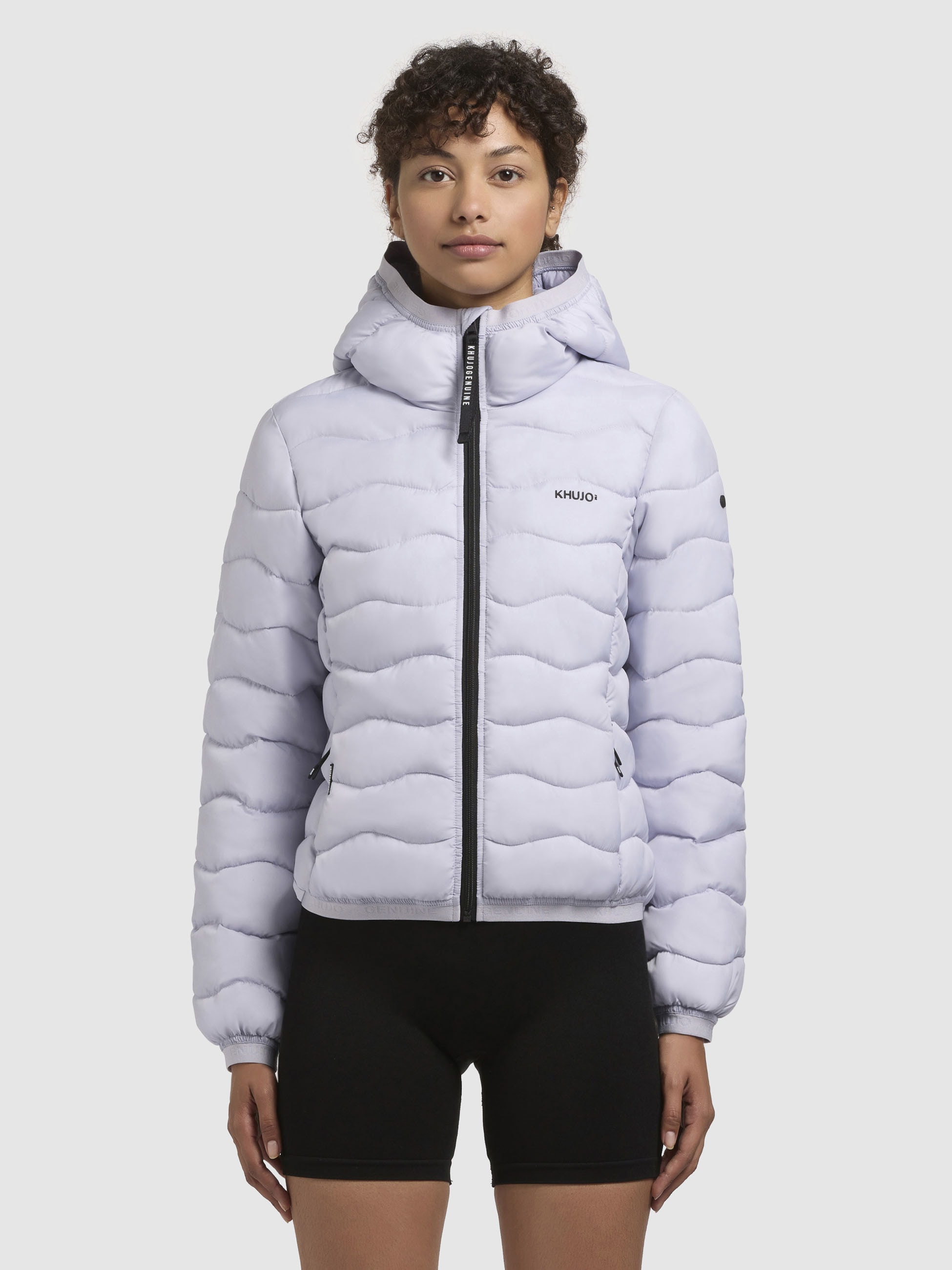 khujo Steppjacke »NARGO«, mit Kapuze
